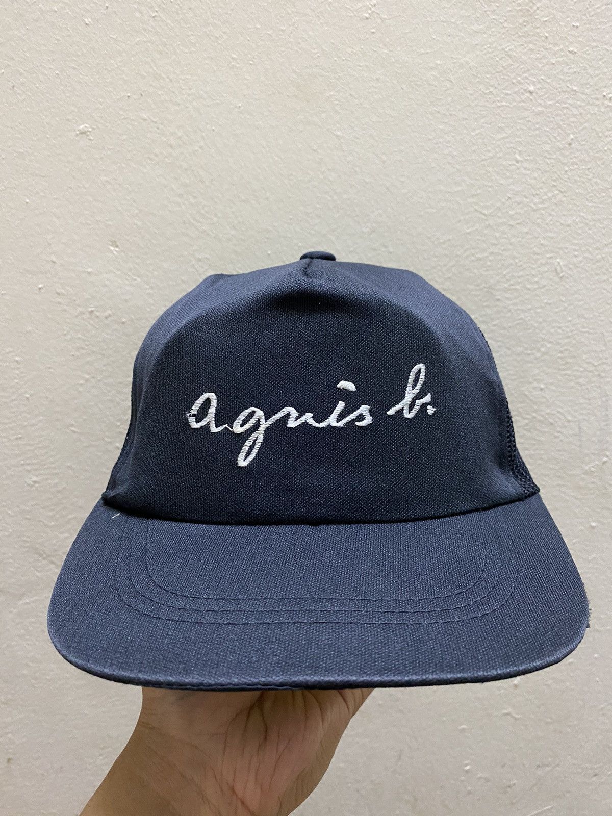 Vintage × agnes b. Vintage 90s Agnes B Sign Trucker Size ONE SIZE - 1 Thumbnail