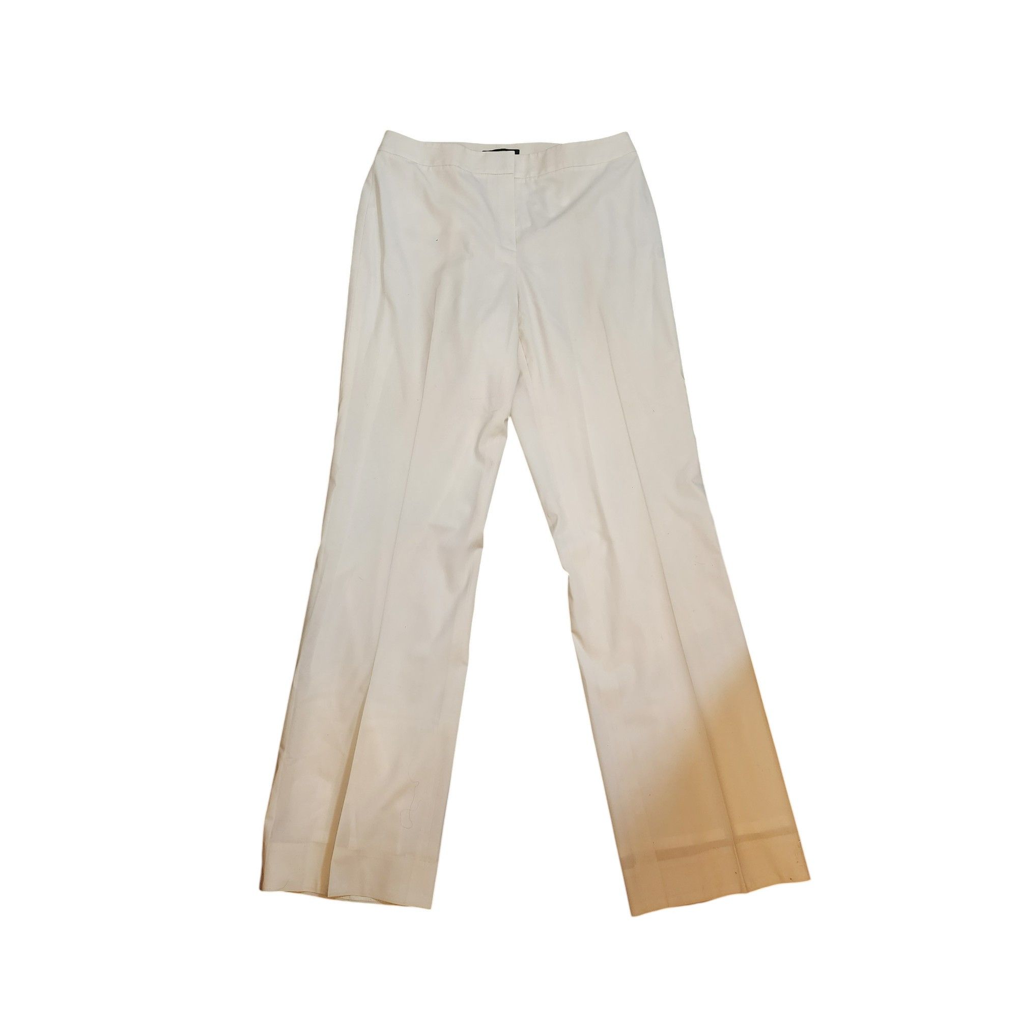 Lafayette 148 Dress Pants Size 8 Wide Leg Trouser 34" Inseam Size 34" / US 12 / IT 48 - 3 Thumbnail