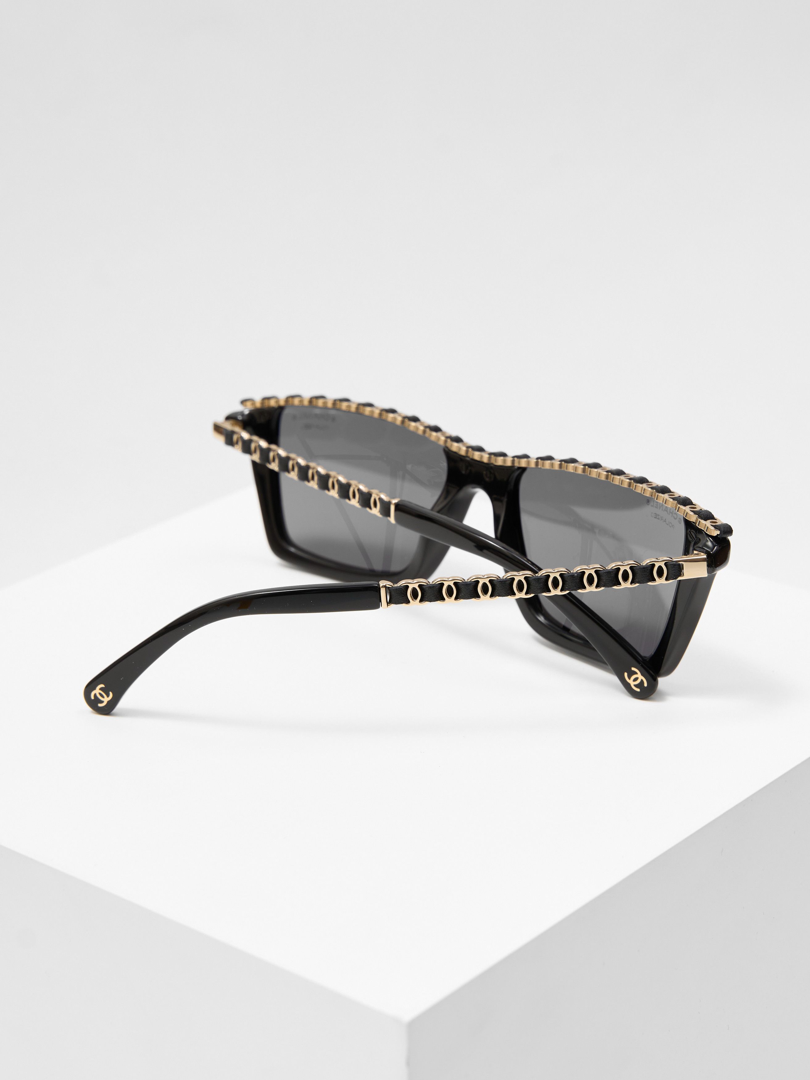 Chanel Chanel 5548-Q Rectangle Sunglasses Size ONE SIZE - 8 Thumbnail
