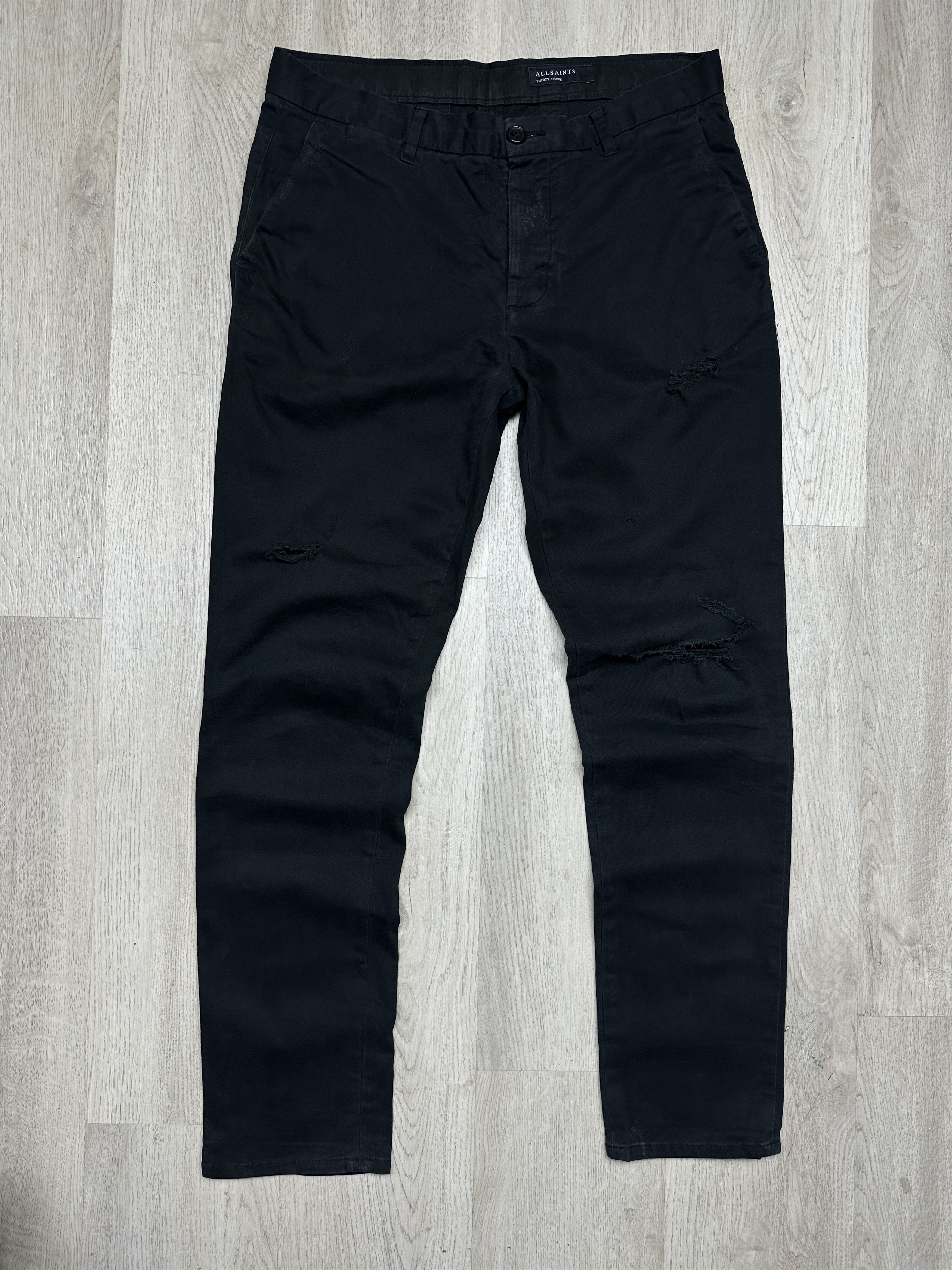 Allsaints Allsaints Mens Remi Chino Pants Size US 33 - 1 Thumbnail