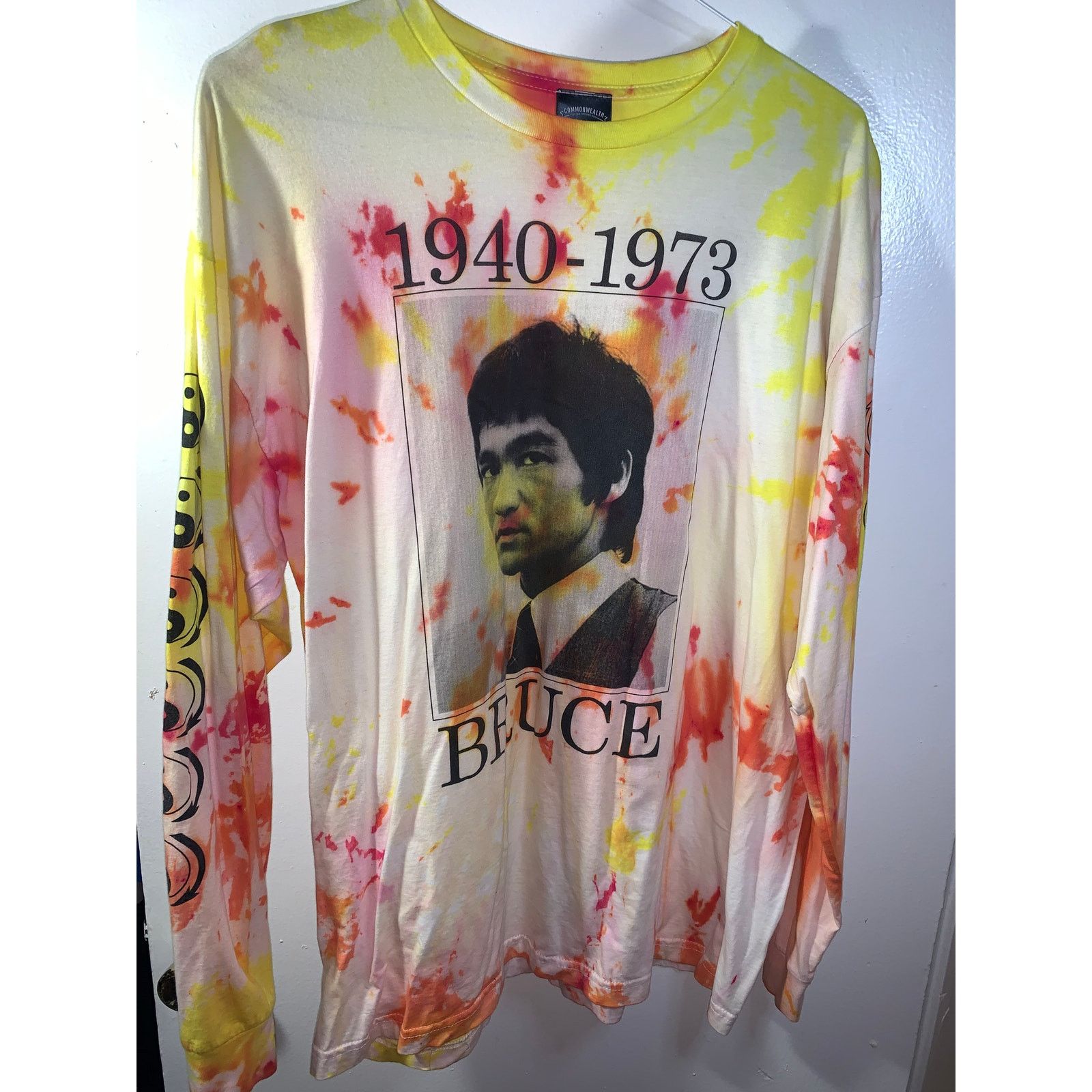 Commonwealth Proper Commonwealth DC Bruce Lee Memorial Tie-Dye LS Tee Size US XL / EU 56 / 4 - 6 Thumbnail