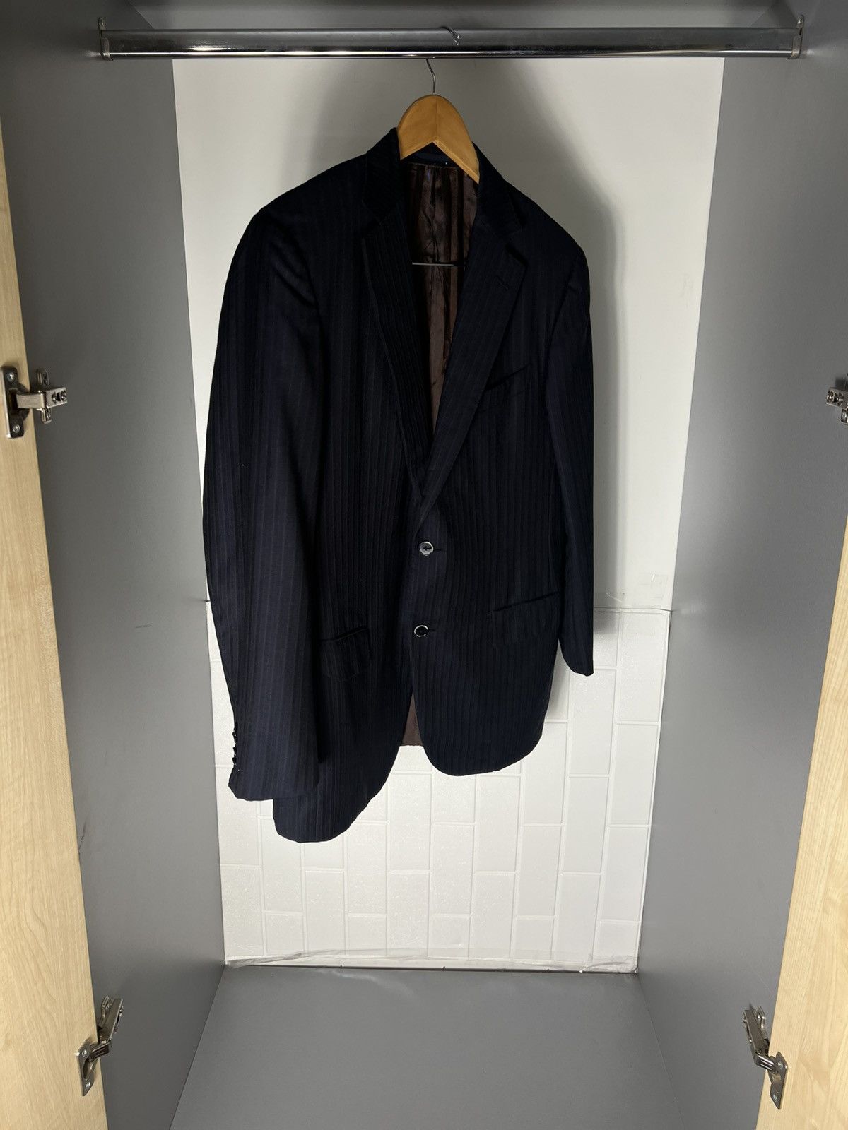 Ermenegildo Zegna VINTAGE ERMENEGILDO Z ZEGNA ITALIAN DESIGNER BLAZER CASUAL Size 50R - 8 Thumbnail