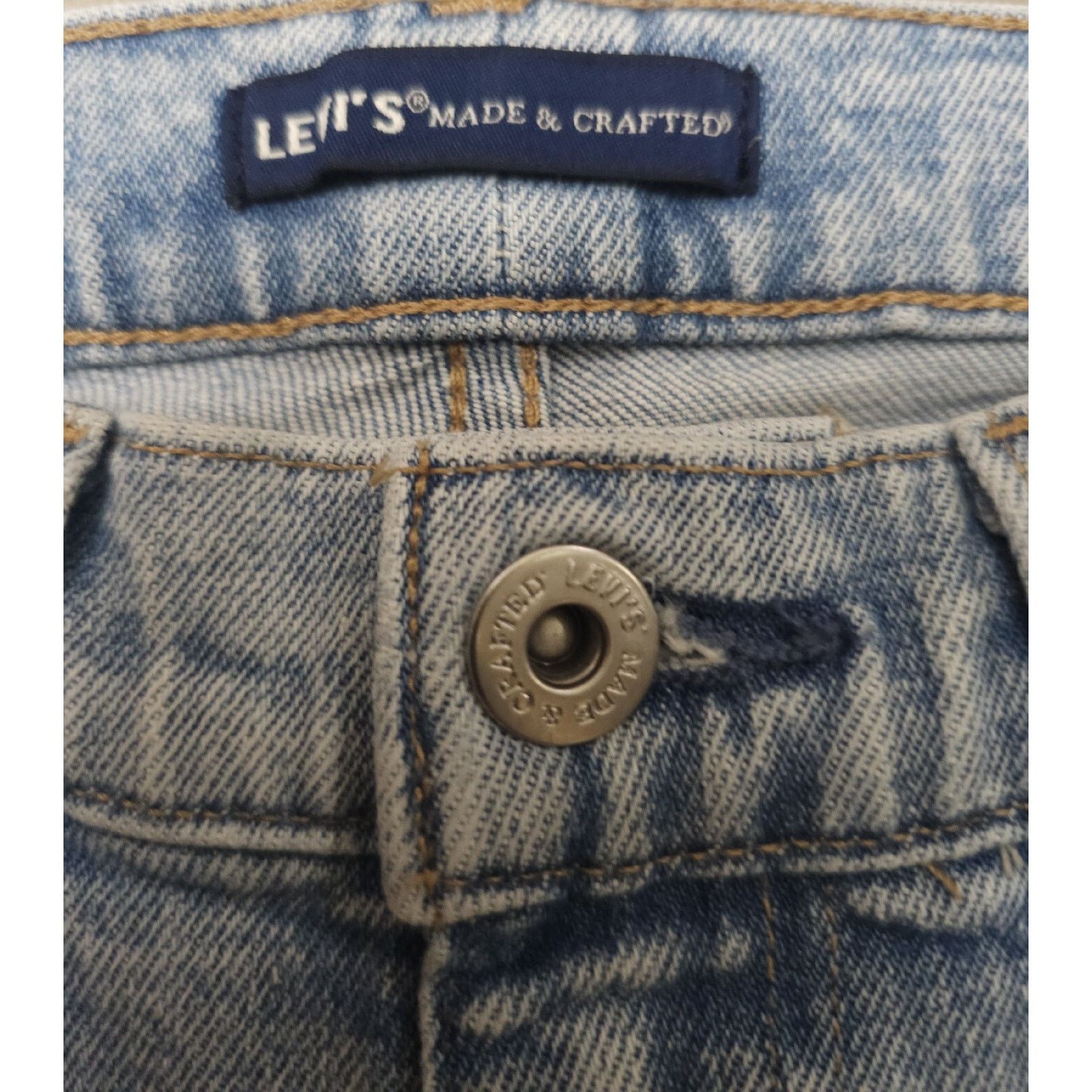 Levi's Made & Crafted Levi’s Made And Crafted LMC 511 Light Indigo Selvedge Jeans Size US 28 / EU 44 - 4 Thumbnail