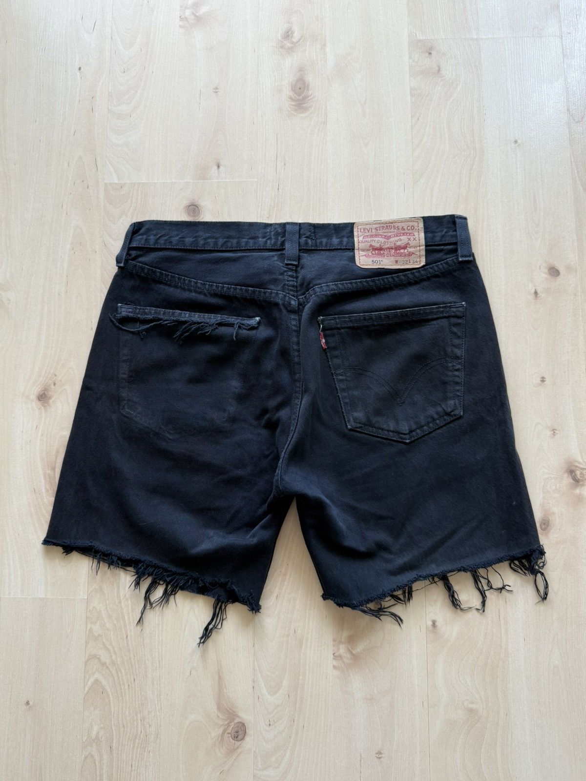 Levi's Levi’s 511 faded denim cropped shorts custom made Size US 32 / EU 48 - 2 Thumbnail