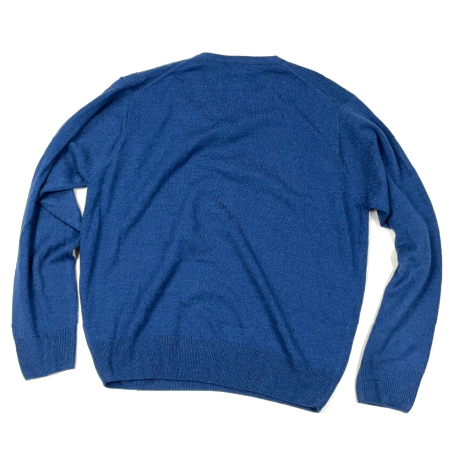 Dockers DOCKERS Dad Style Blue Argyle Diamond Pullover V-Neck Sweater Adult Large Lightweight Size US L / EU 52-54 / 3 - 2 Thumbnail