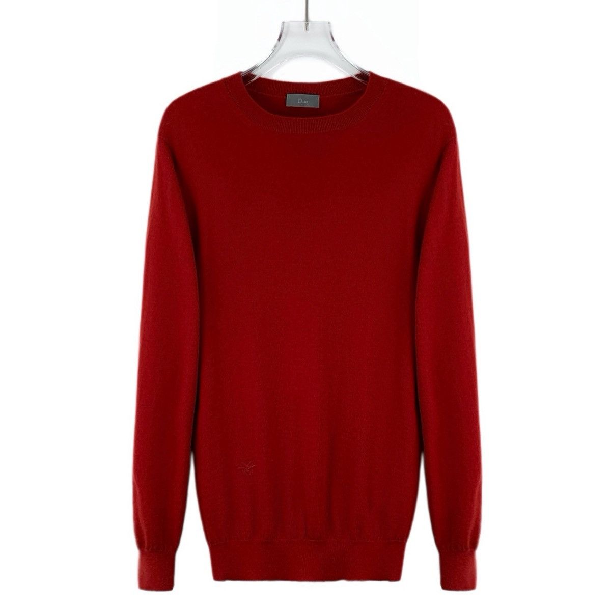 Dior Dior Red Bee Embroidered Wool Long Sleeve Knit Sweater K26WX Size US S / EU 44-46 / 1 - 1 Thumbnail