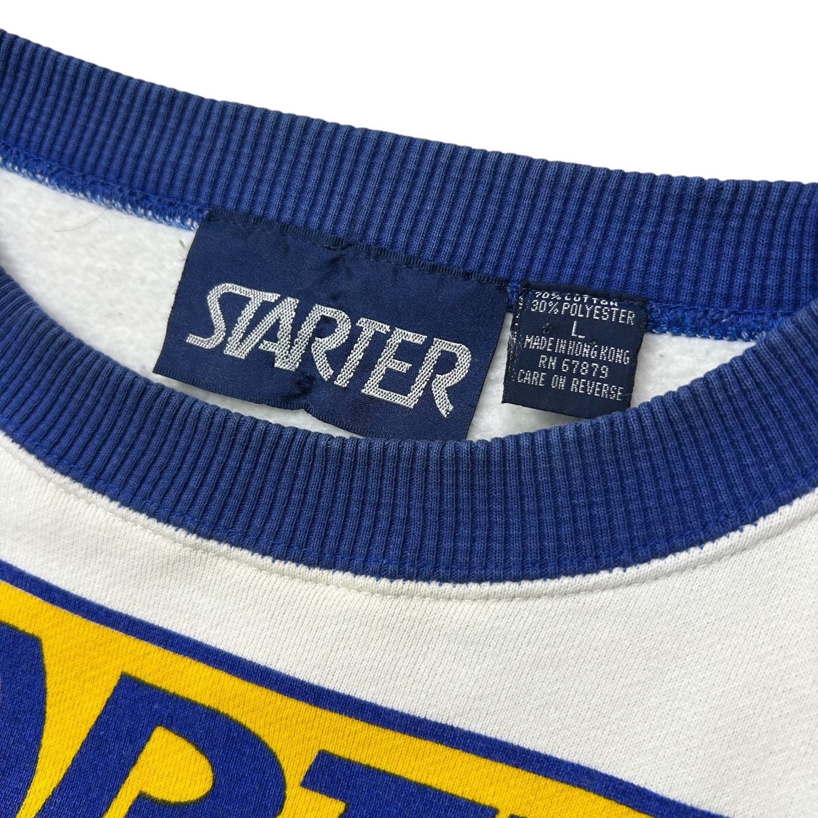 NCAA VTG 80s 90s UCLA BRUINS STARTER AOP SWEATSHIRT Size US L / EU 52-54 / 3 - 6 Thumbnail