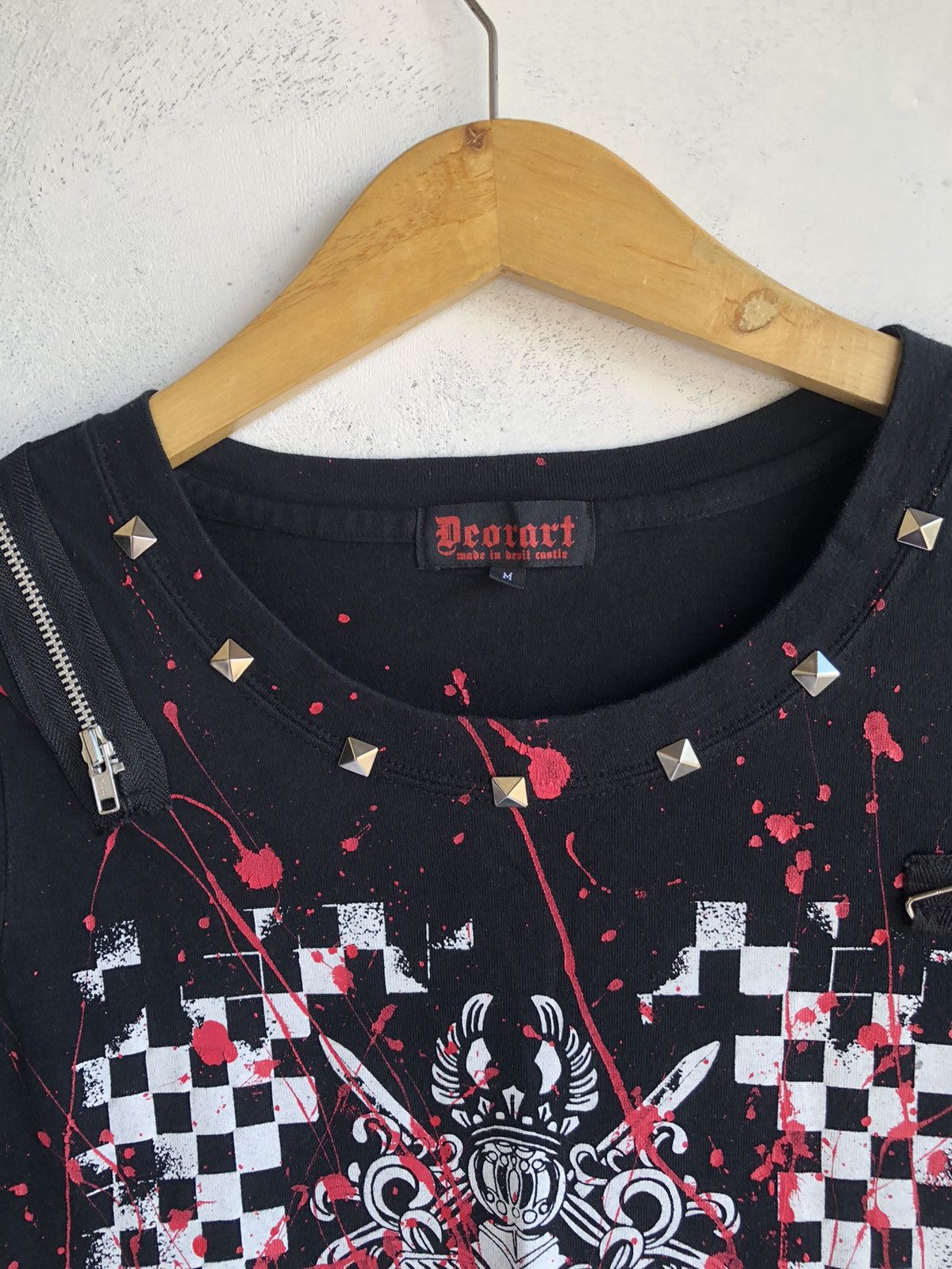 14th Addiction Japan studded Distressed Zipper Rock Punk Style Size US M / EU 48-50 / 2 - 6 Thumbnail