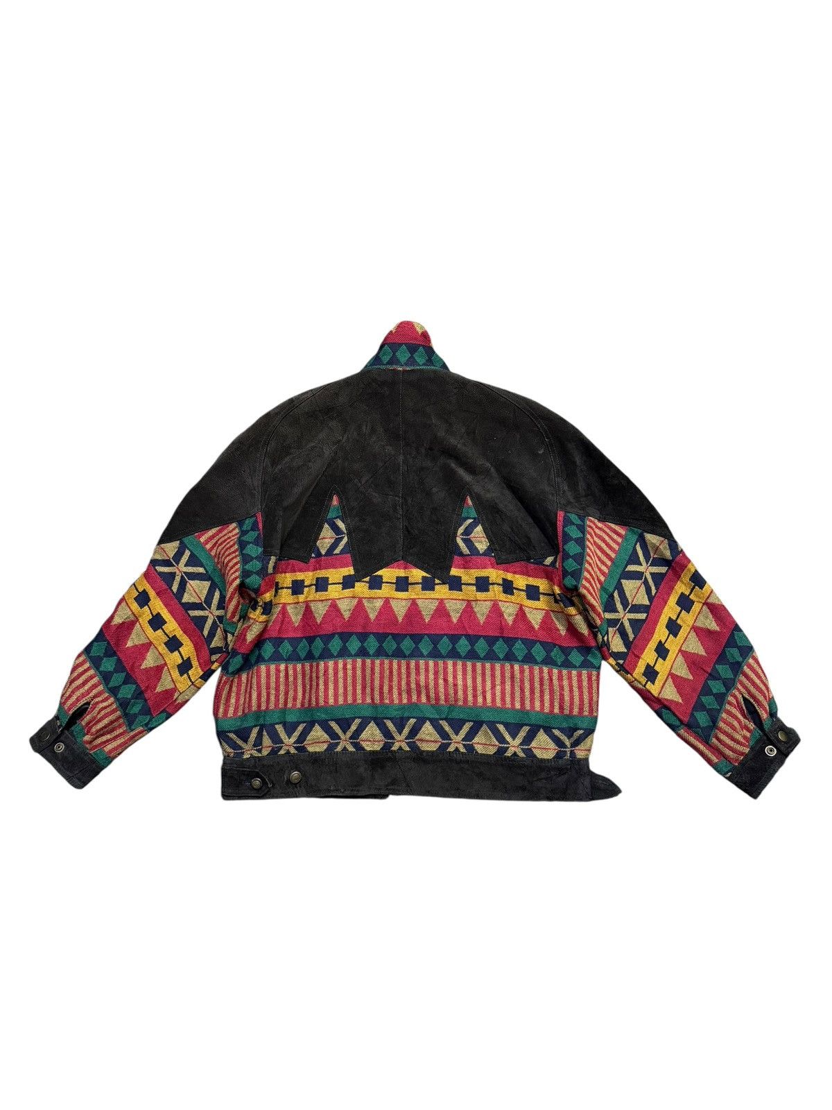 Vintage Vintage 80s Petit Lapin by Pollo Navajo Bomber Jacket Size US L / EU 52-54 / 3 - 5 Thumbnail