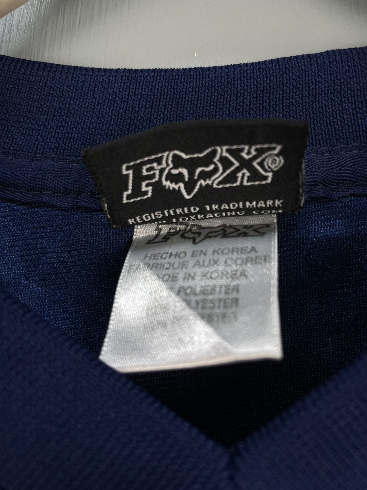 Fox Racing × Vintage Vintage Fox Racing Jersey motocross Size US M / EU 48-50 / 2 - 8 Thumbnail