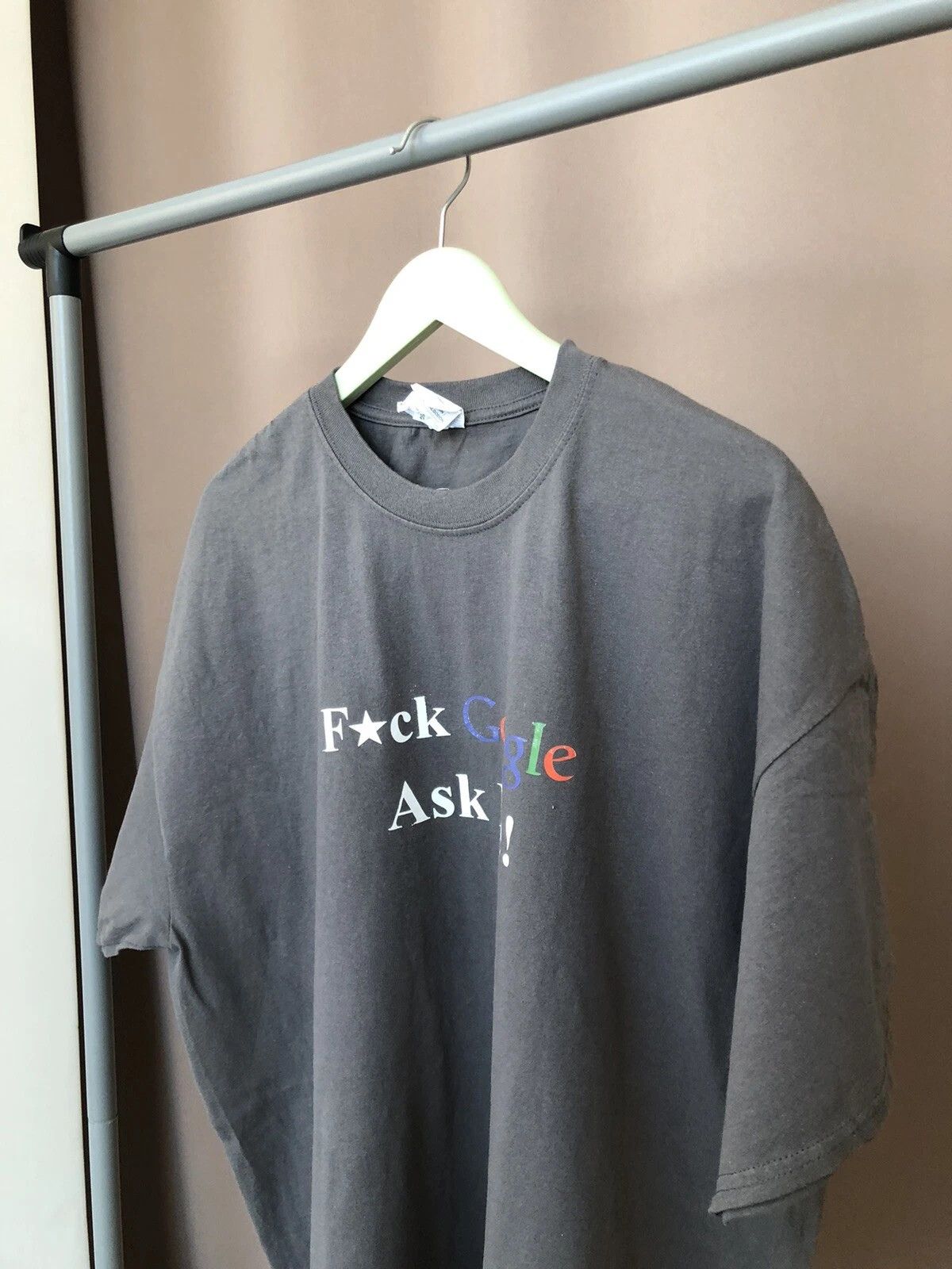Gildan Gildan F*ck Google Ask Me T-Shirt Mens Size XL/XXL Size US XL / EU 56 / 4 - 4 Thumbnail
