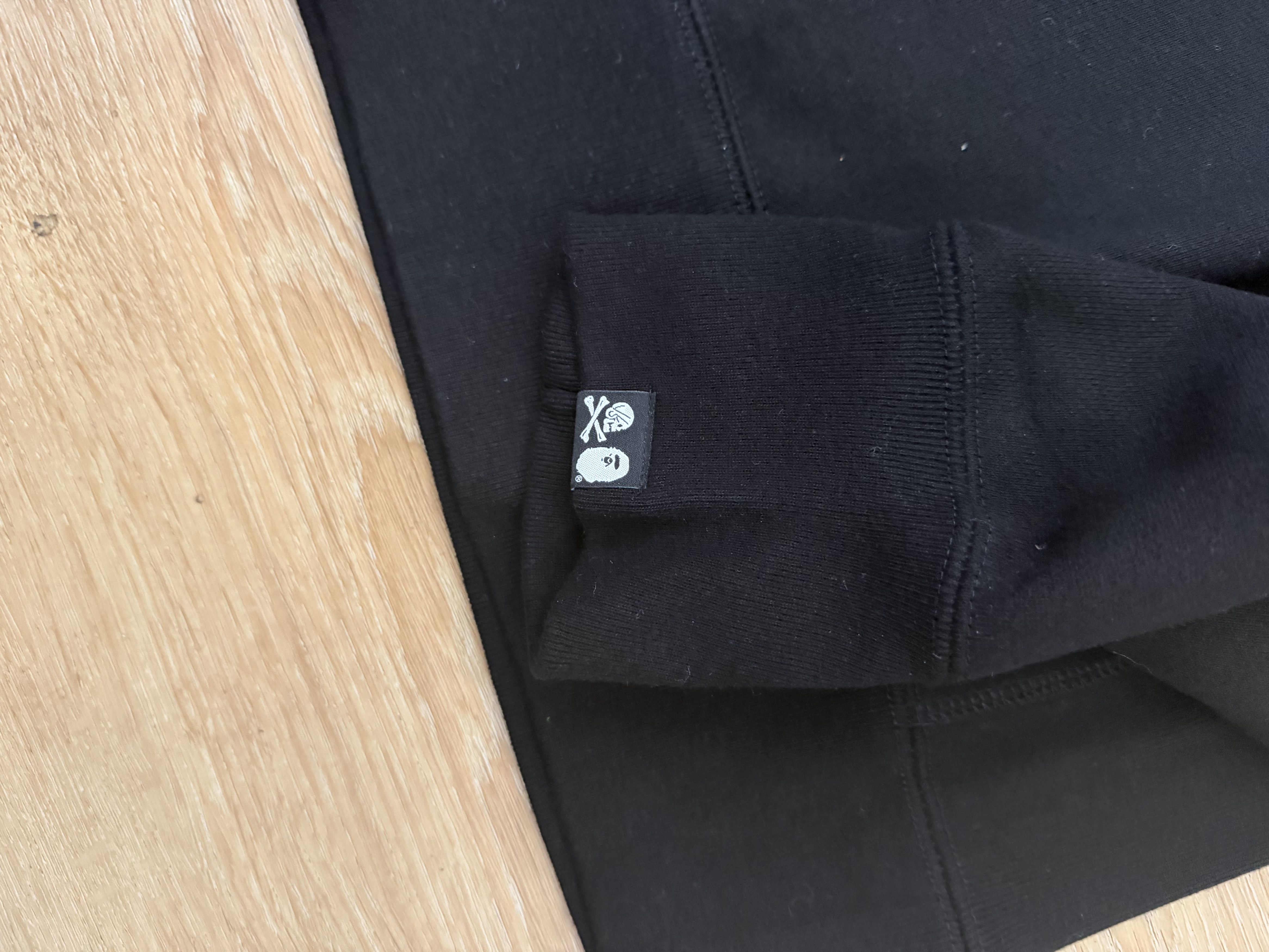 BAPE X Neighborhood Ape & Skull Crewneck Black
