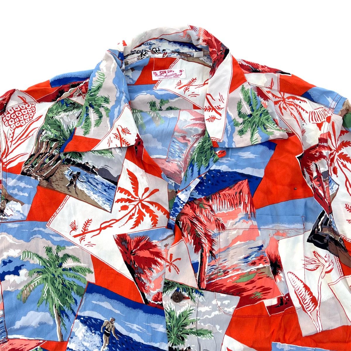 Sun Surf × Toyo Enterprises Vintage Sun Surf Open Collar Hawaiian Shirt Size US L / EU 52-54 / 3 - 2 Thumbnail