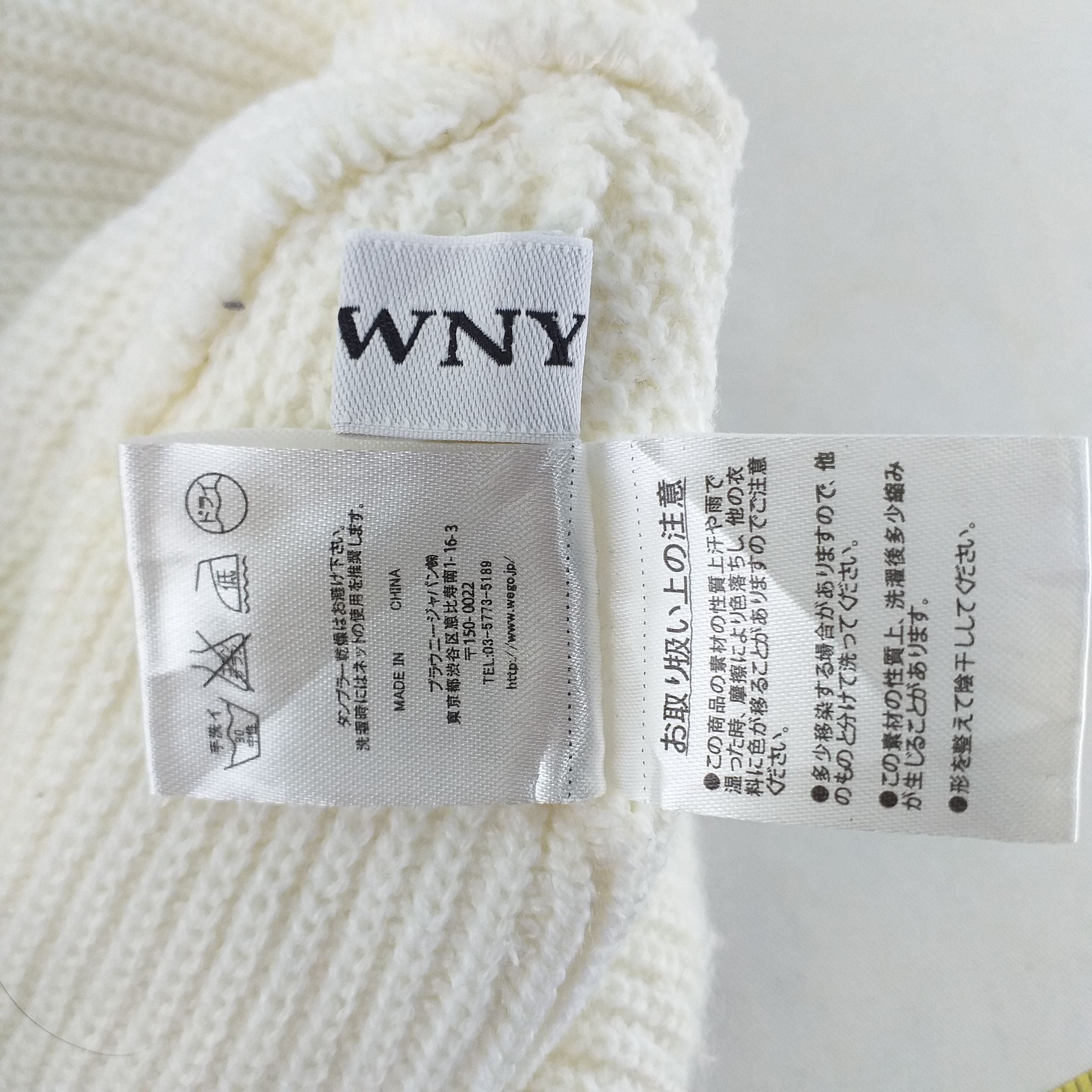 Japanese Brand NY Browny Snow Cap Hat Beanie -BN460 Size ONE SIZE - 5 Thumbnail