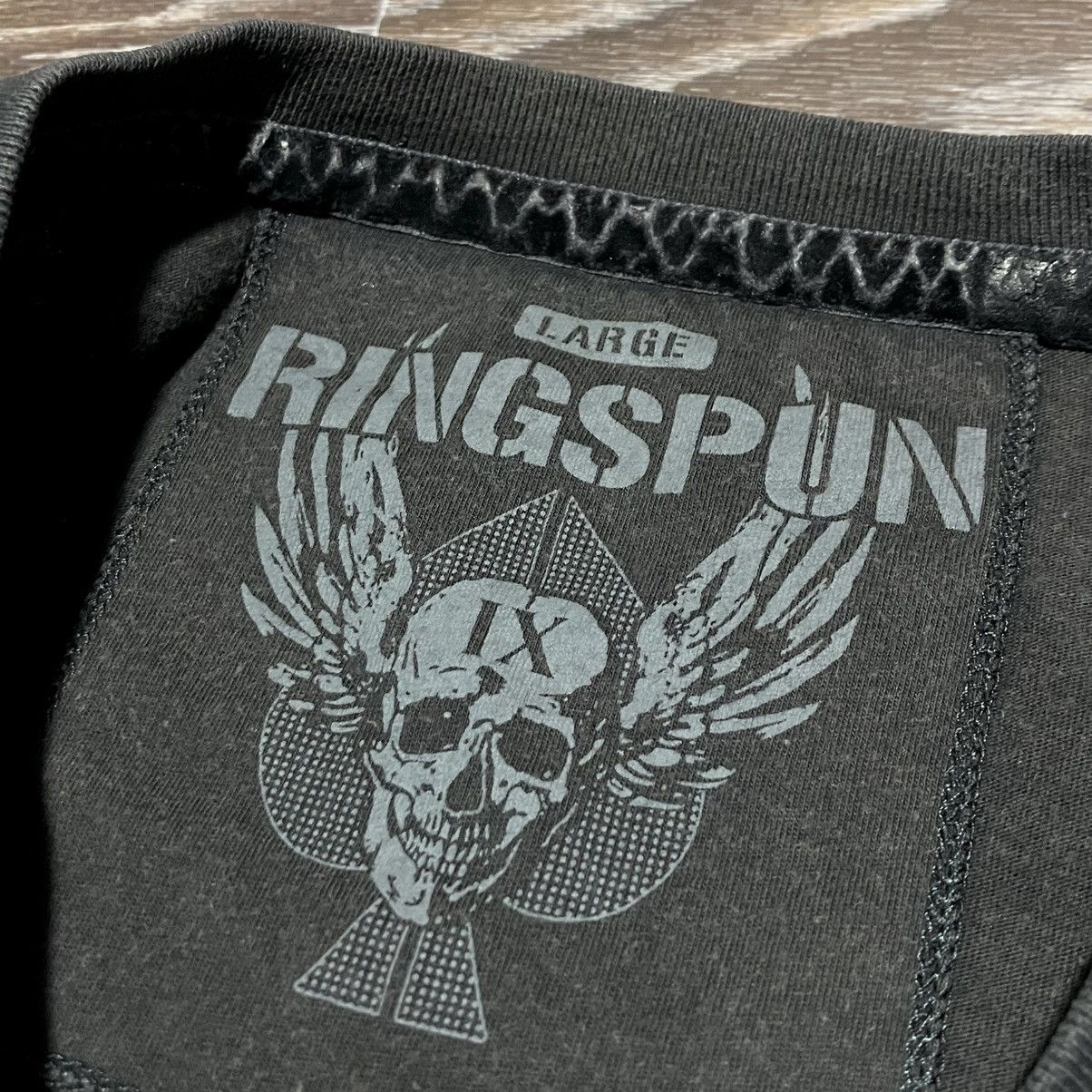 Ringspun RINGSPUN Art Of War Sun Tzu Fallen God Skull Graphic T-shirt Size US L / EU 52-54 / 3 - 7 Thumbnail