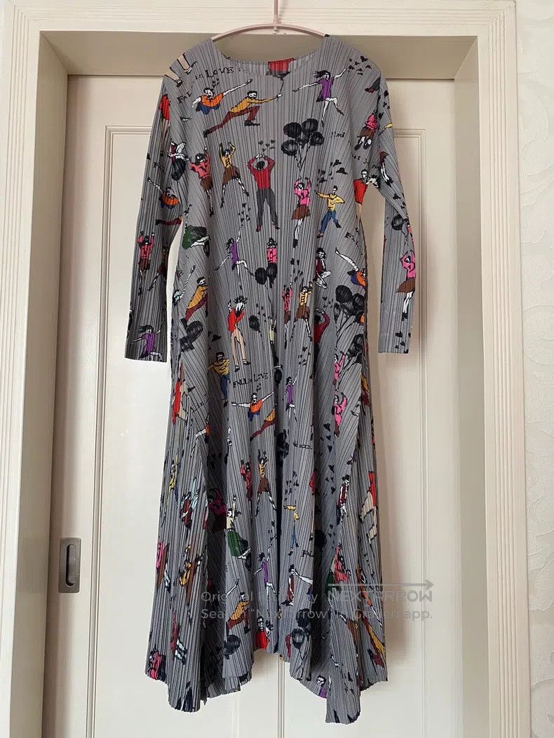 Issey Miyake Issey Miyake Sports Figure Dress Size L / US 10 / IT 46 - 2 Thumbnail