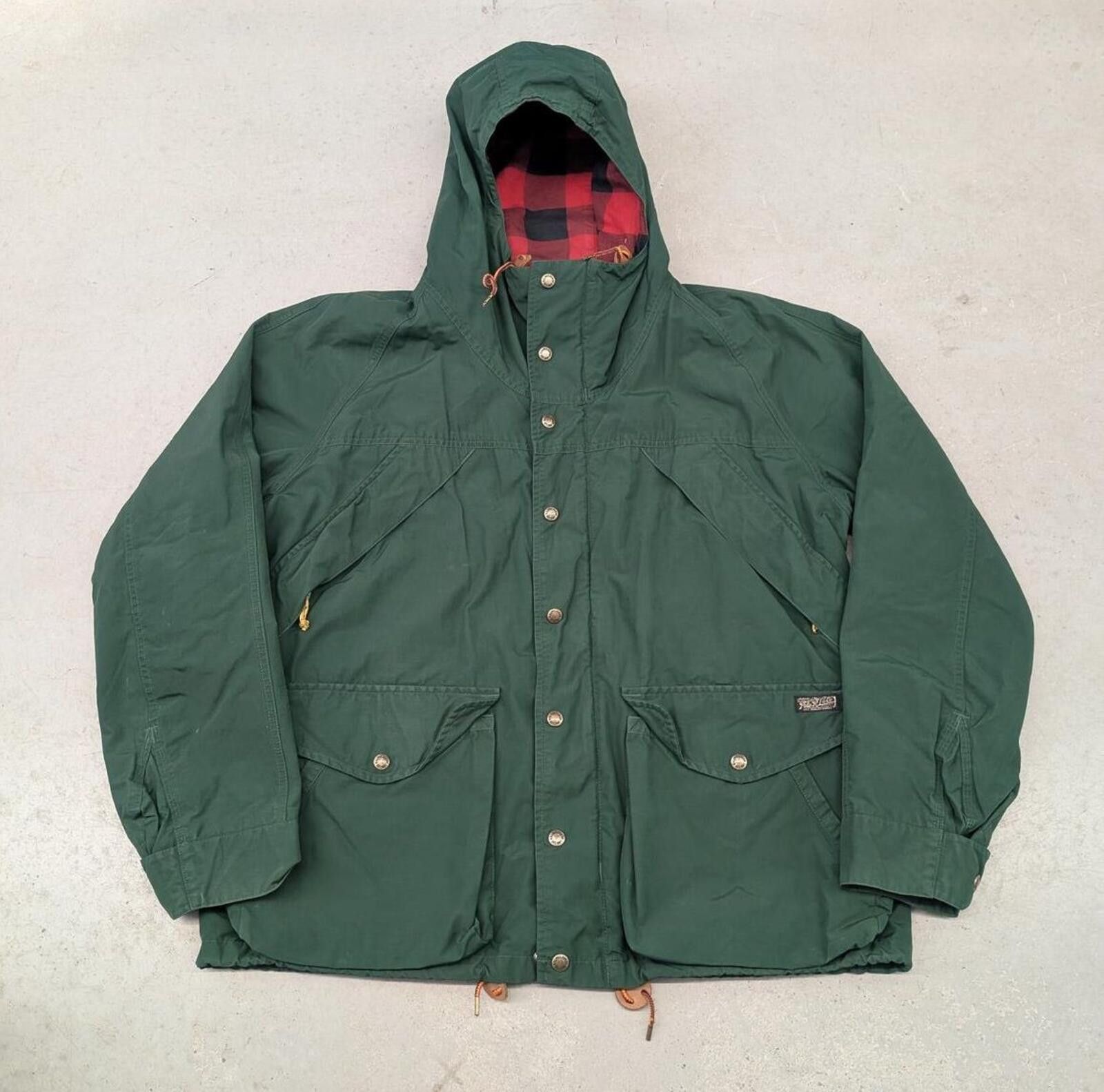 Polo Ralph Lauren Polo Ralph Lauren Green Utility Field Jacket Flannel Lined Size US XL / EU 56 / 4 - 1 Thumbnail