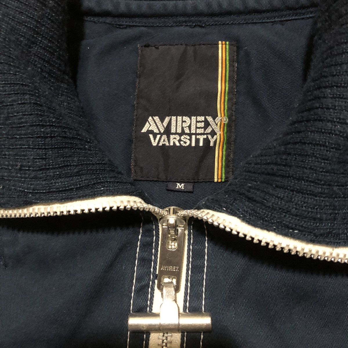 Avirex × Japanese Brand DISTRESSED Avirex Varsity Multi-pocket Light Jacket Size US S / EU 44-46 / 1 - 15 Thumbnail