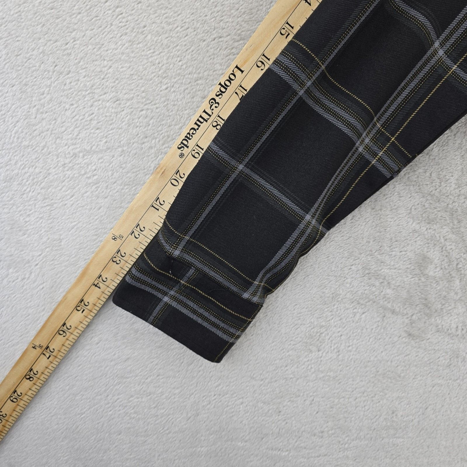 Dixxon Dixxon Black Rifle Coffee Co. Women Shirt Medium Black Plaid Size M / US 6-8 / IT 42-44 - 12 Thumbnail