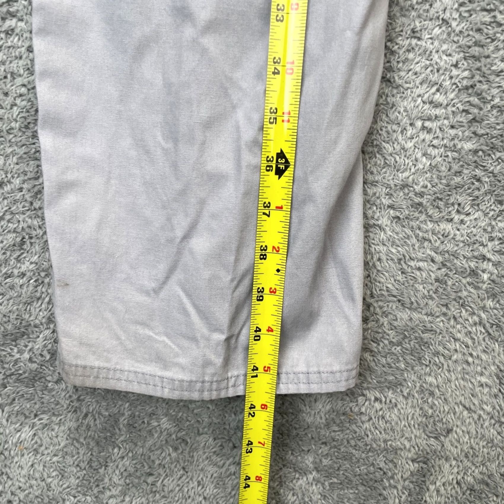 Dickies Dickies Pants Mens Small Gray EDS Signature Scrubs Cargo Pockets Straight Leg Size US 29 - 7 Thumbnail