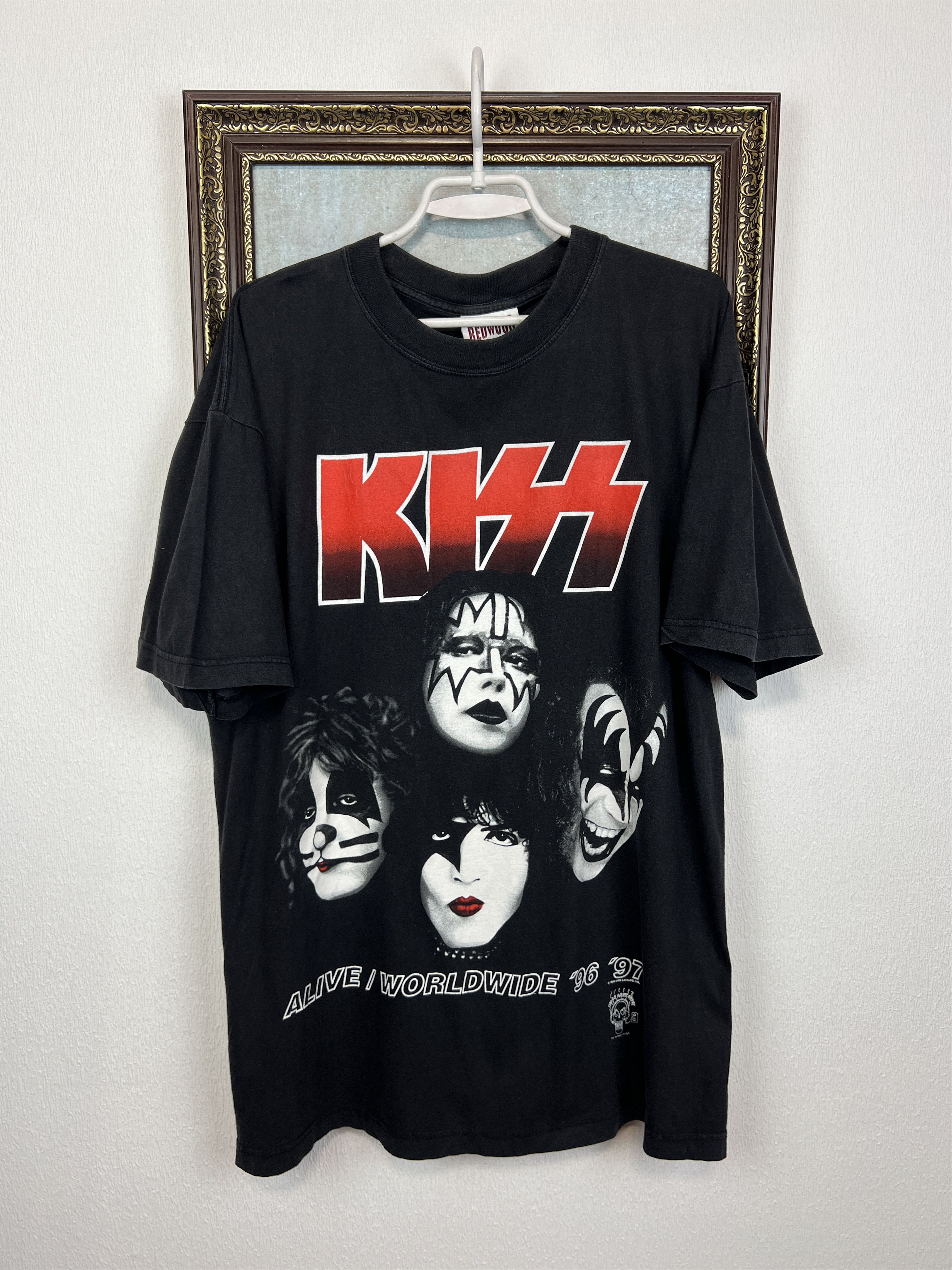 Vintage Kiss Alive Worldwide Tour I Got The Best Shirt Tee Rare Size US L / EU 52-54 / 3 - 1 Thumbnail