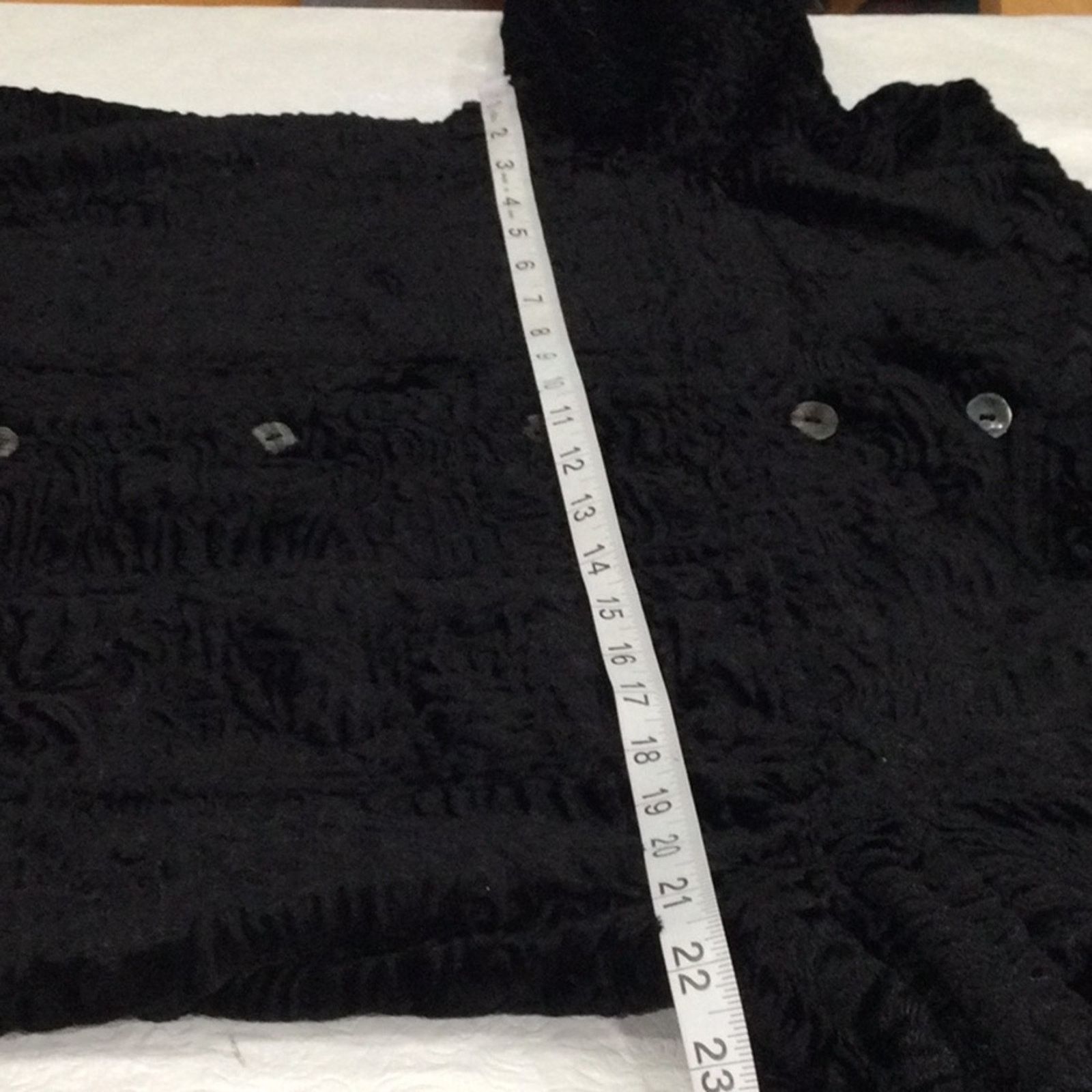 Chicos Chico's Design Vintage Black Velour Jacket Size 2/L/12 Size L / US 10 / IT 46 - 14 Thumbnail