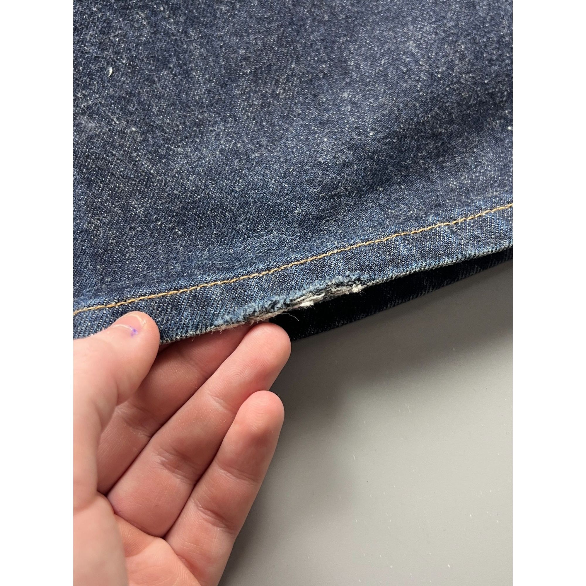 Levi's Levi’s 514 Made in USA Flared Denim Jeans Pants (Y0839) Size 33" - 13 Thumbnail