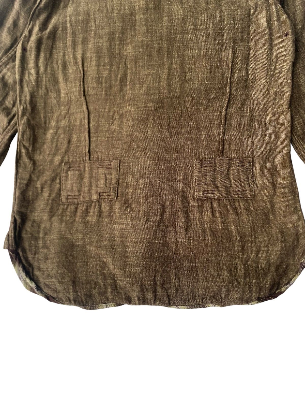 Nigel Cabourn Nigel Cabourn Reversible Flannel Plaid Pattern Shirt Size US S / EU 44-46 / 1 - 15 Thumbnail