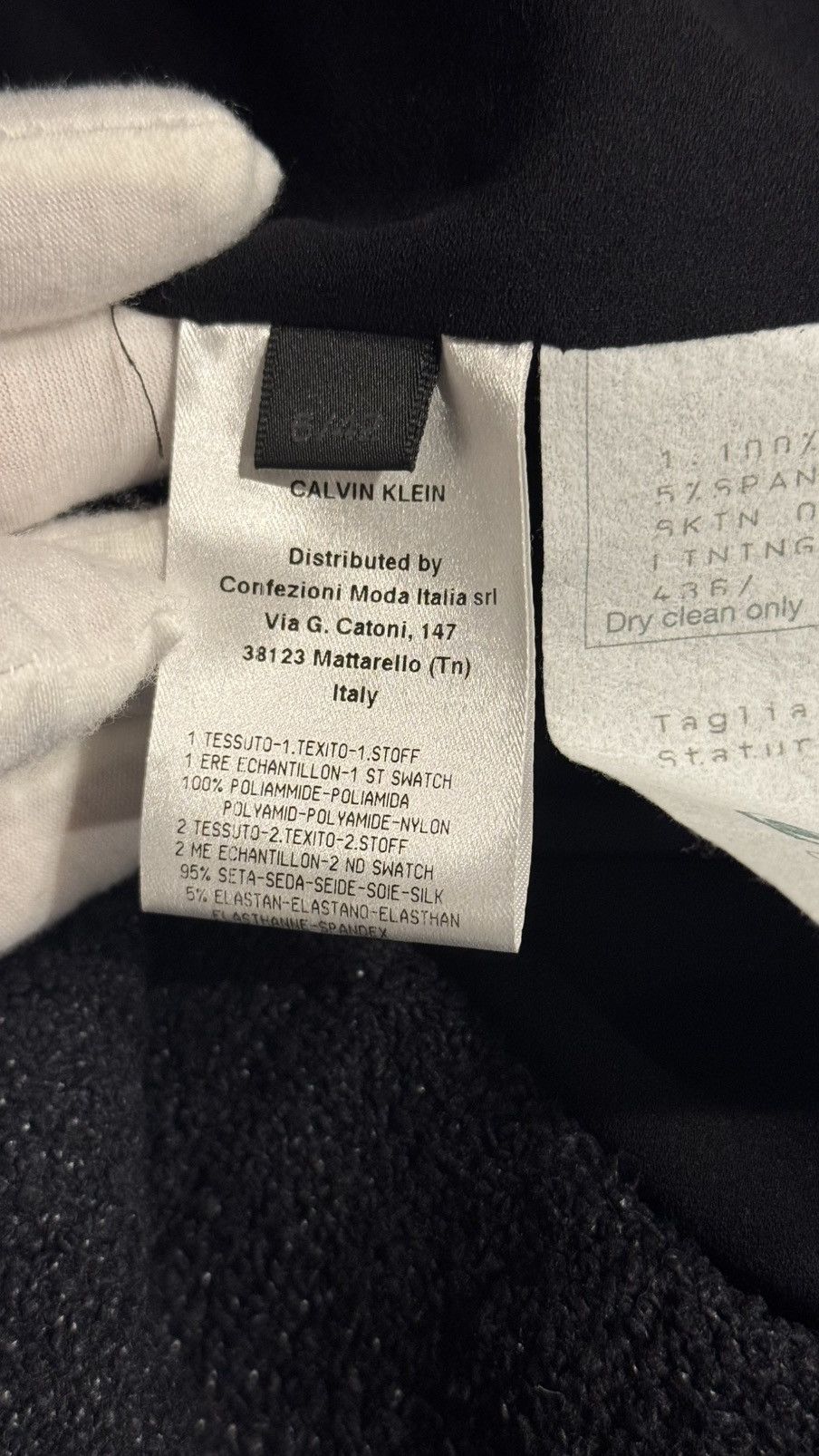 Calvin Klein F/W 14 Calvin Klein Collection Francisco Costa black dress Size M / US 6-8 / IT 42-44 - 6 Thumbnail