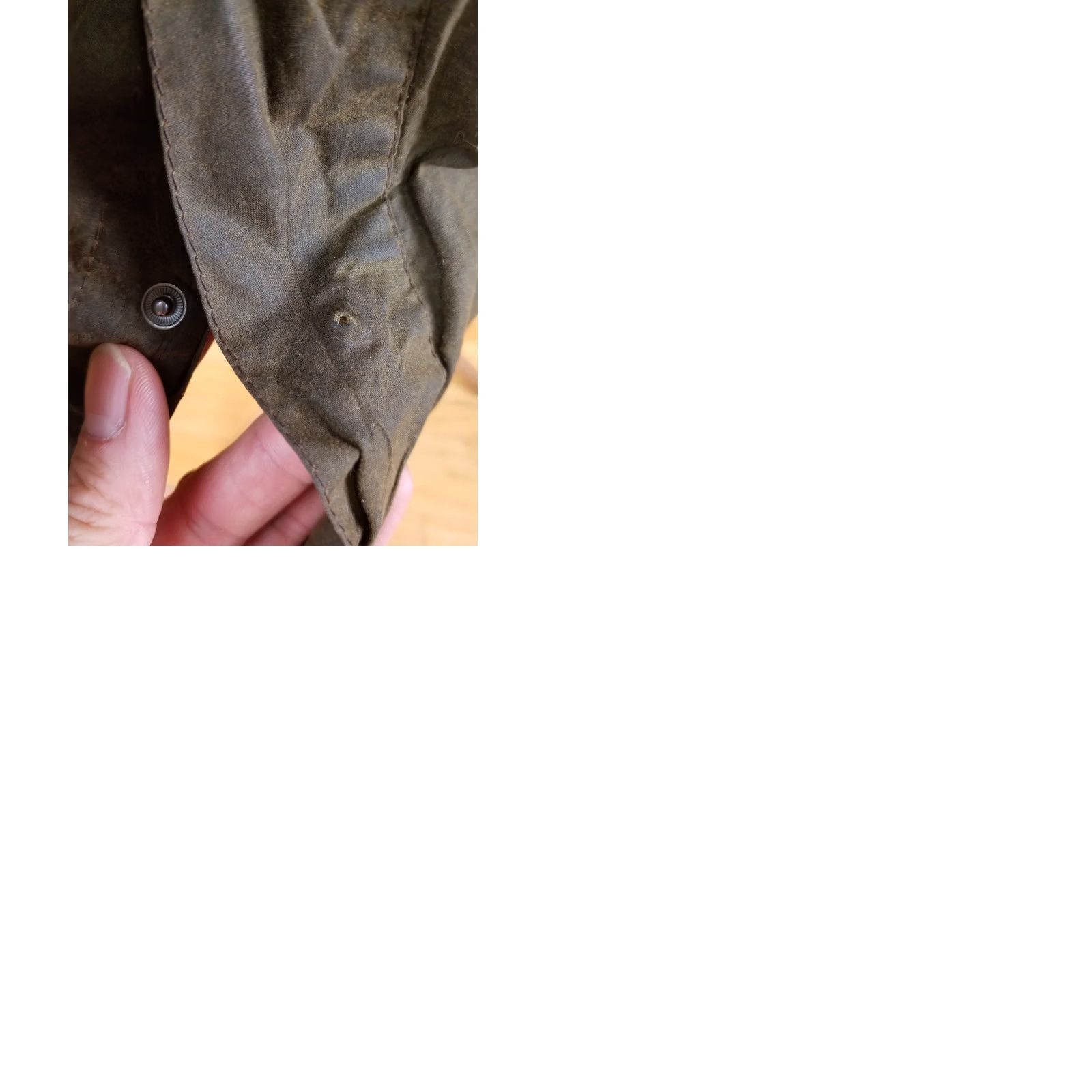 Barbour VINTAGE Barbour Durham Unlined Waxed Hunting Hooded Jacket SZ C50 Men Jacket Green 50 27 23 25 33 INCHs Size US M / EU 48-50 / 2 - 9 Thumbnail