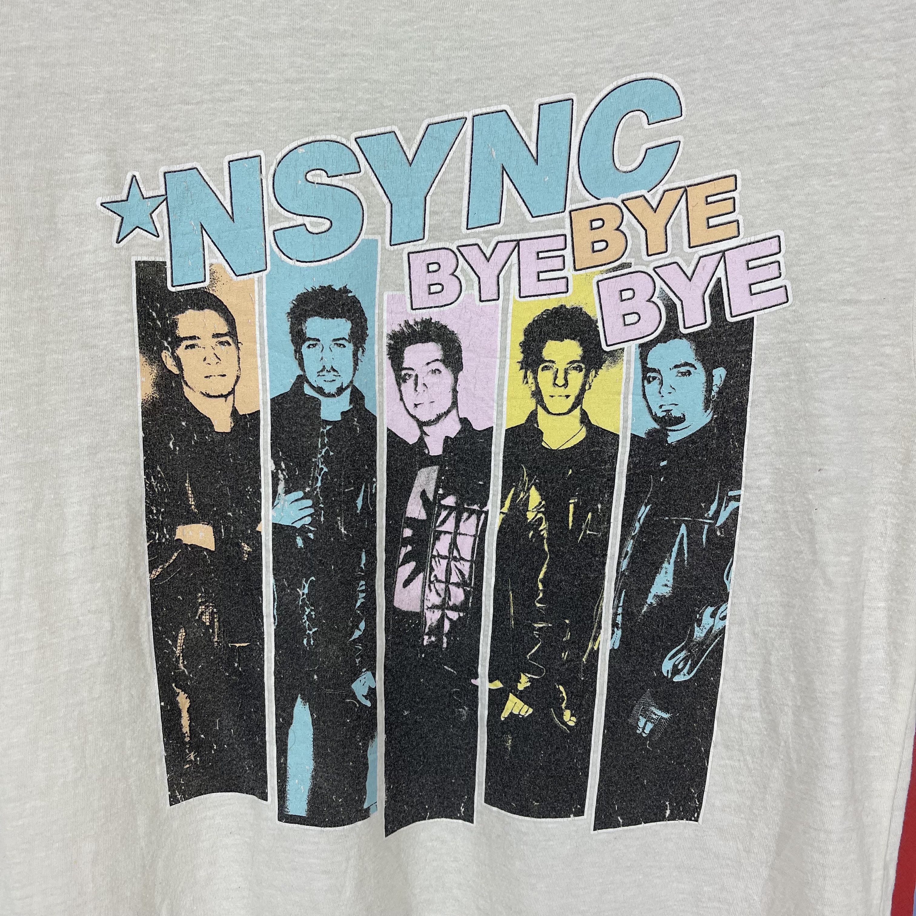 Band Tees NSYNC Crew Neck T Shirt #1307/AS Size US M / EU 48-50 / 2 - 2 Thumbnail