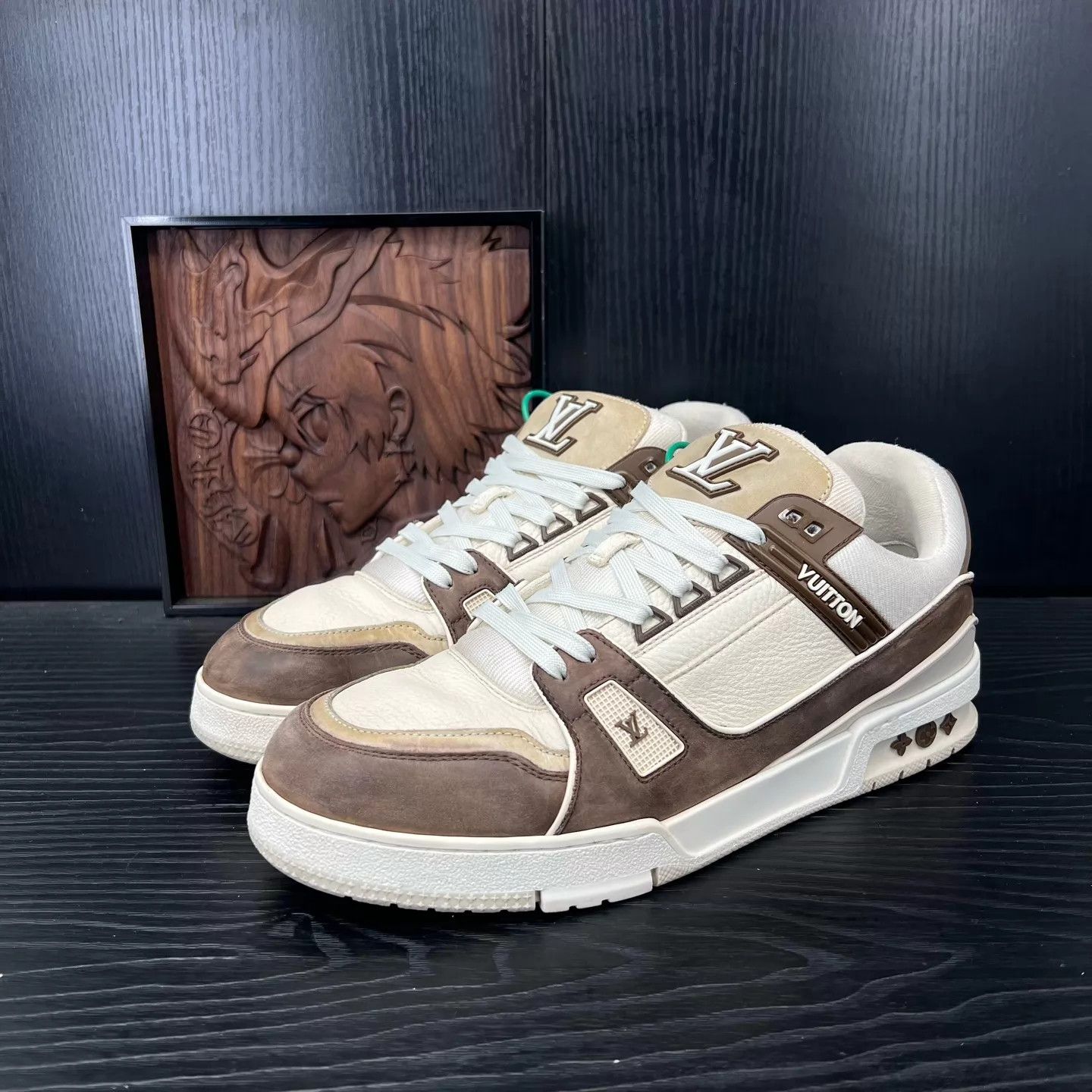 Louis Vuitton LV Trainer Mocha UK9/EU43 Size US 10 / EU 43 - 1 Thumbnail
