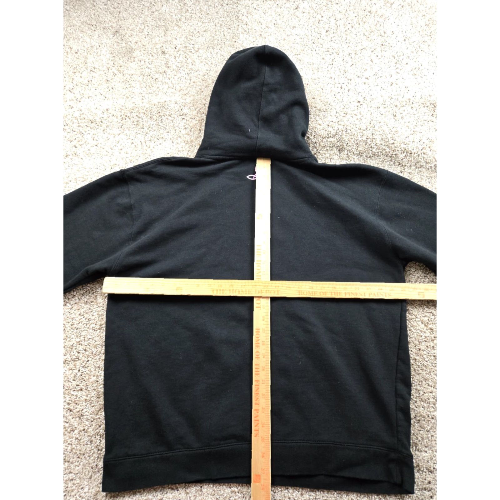 Vintage Alel Hoodie 2XL Mens Black Heavyweight Graphic Pullover Sweatshirt Size US XXL / EU 58 / 5 - 7 Thumbnail