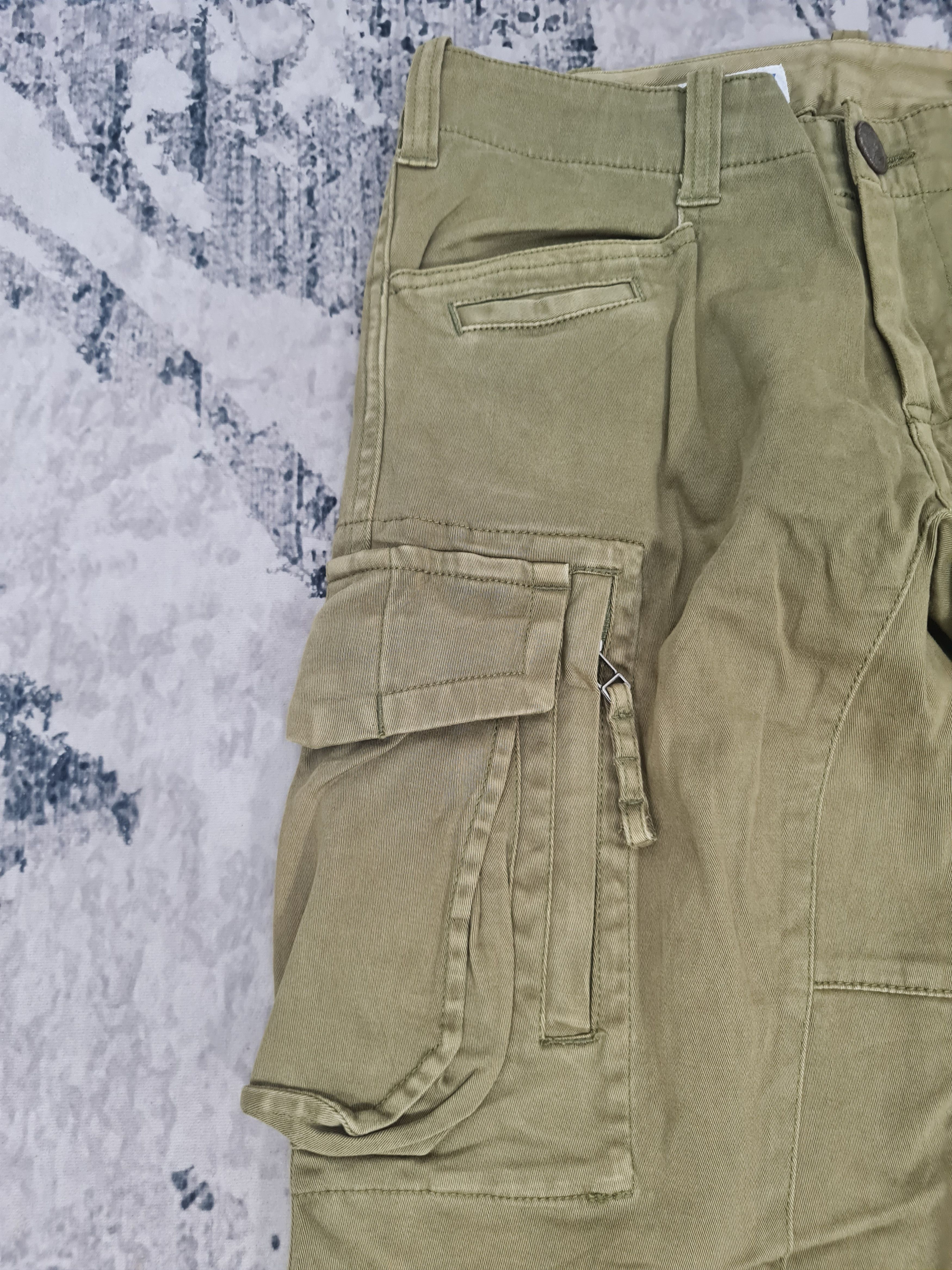 Japanese Brand CRUTCH CO.,LTD Crew Tactical Strech Flare Pants 31x34 JB0201 Size US 31 - 5 Thumbnail