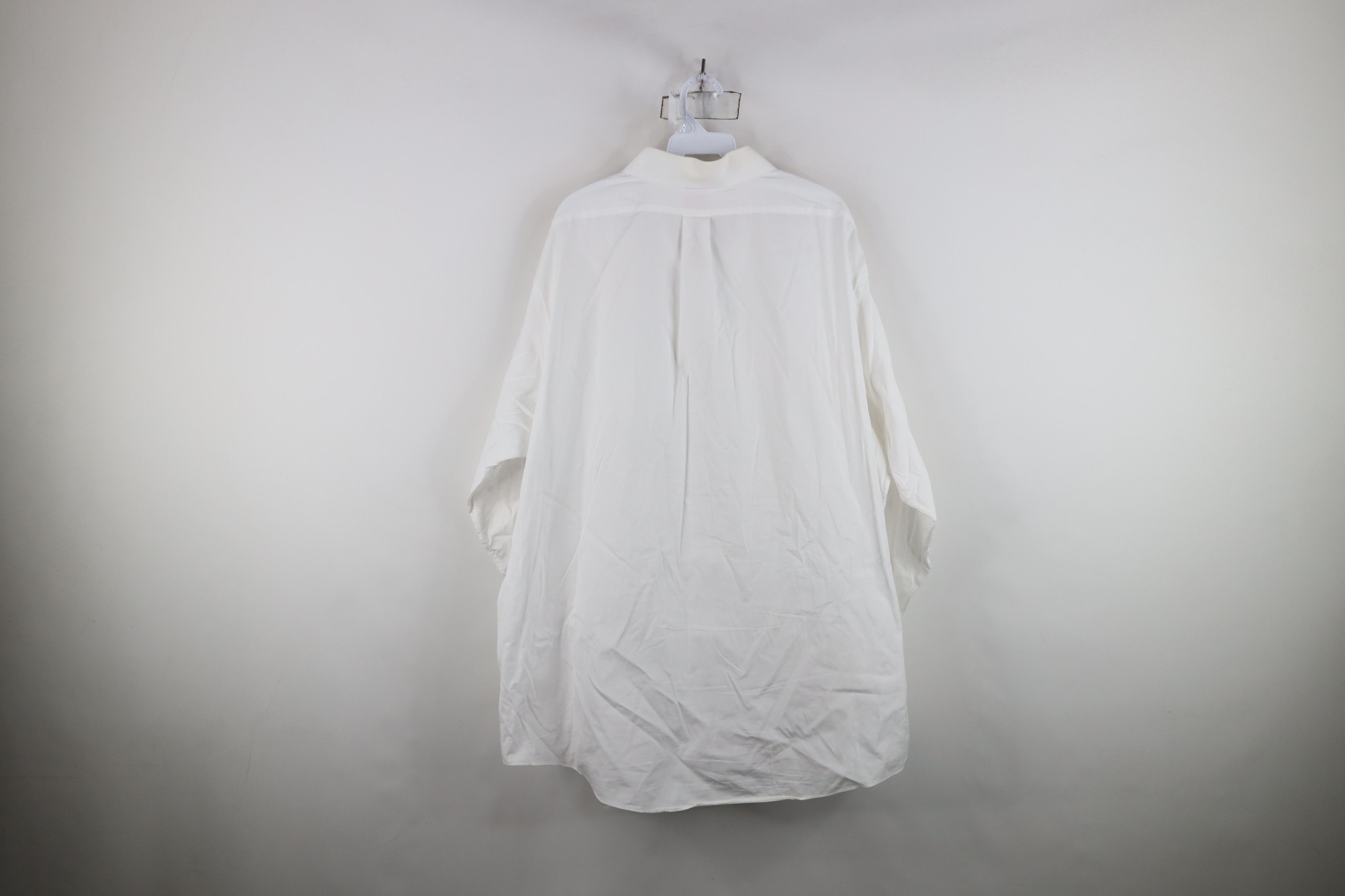Brooks Brothers Vintage 90s Brooks Brothers Fit Collared Button Shirt White Size US L / EU 52-54 / 3 - 13 Thumbnail