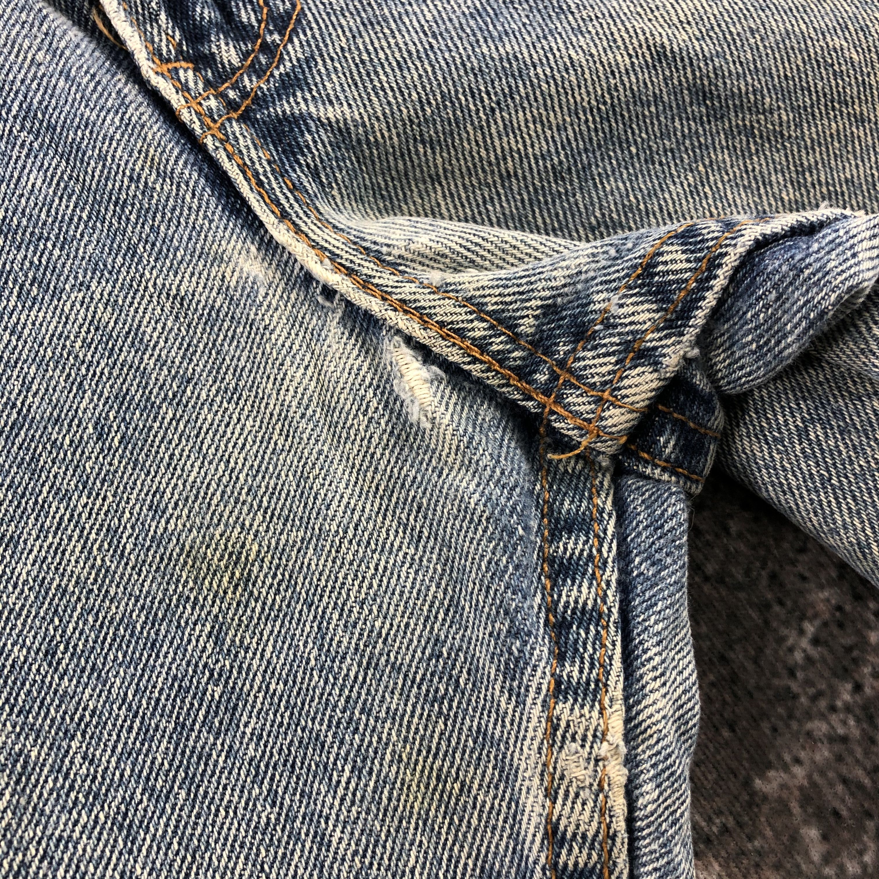 Levi's Vintage 90s Levis 550 Jeans Rusty Wash Denim KJ1089 Size US 32 / EU 48 - 10 Thumbnail