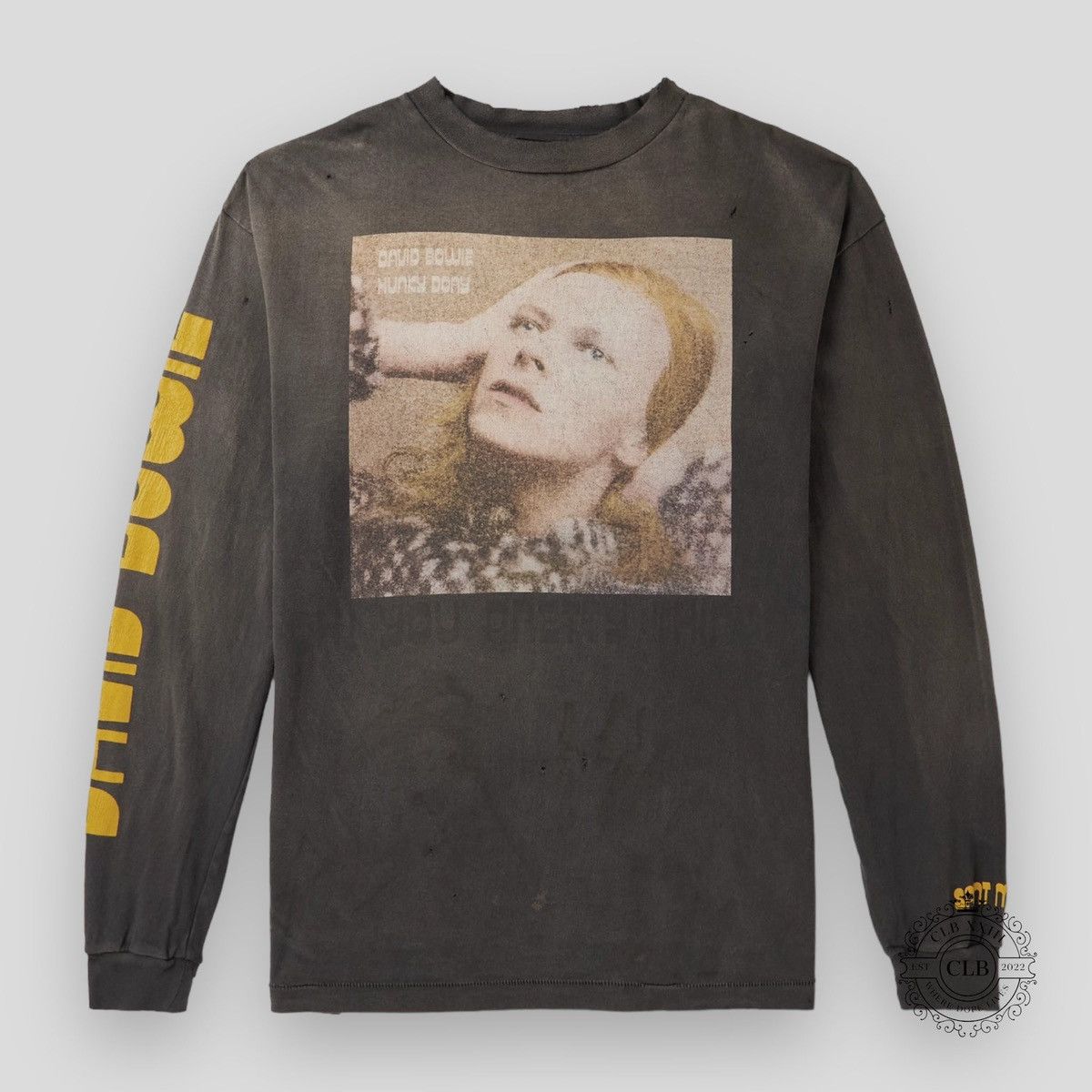 SAINT MICHAEL DAVID BOWIE L/S TEE S 22AW