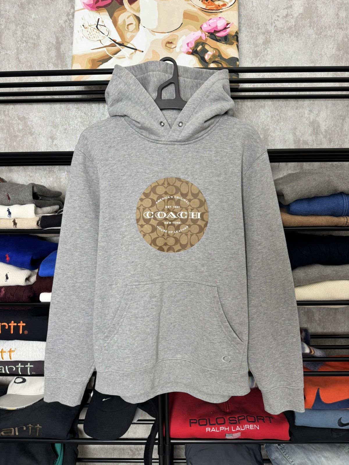 Coach Very rare Hoodie Coach Size US M / EU 48-50 / 2 - 1 Thumbnail