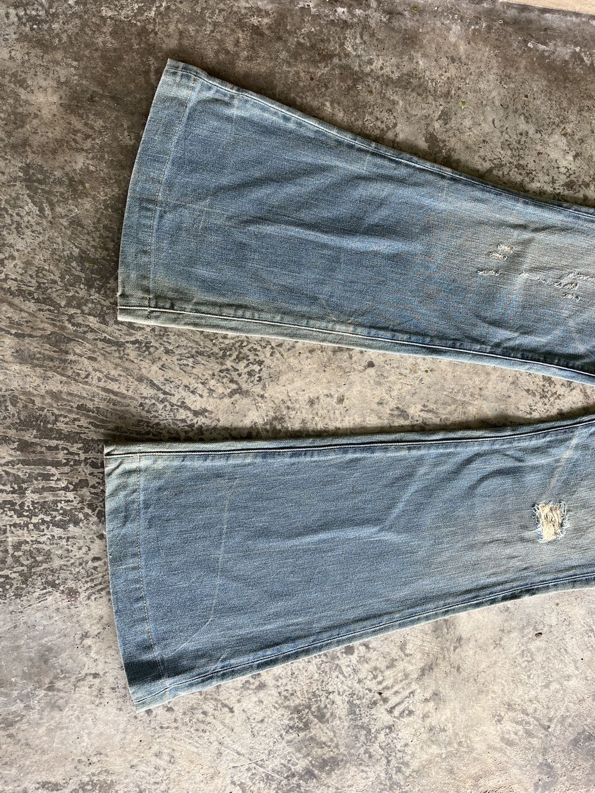 Hysteric Glamour × Levi's × Vintage Flare Distressed Levis Denim Size US 29 - 6 Thumbnail