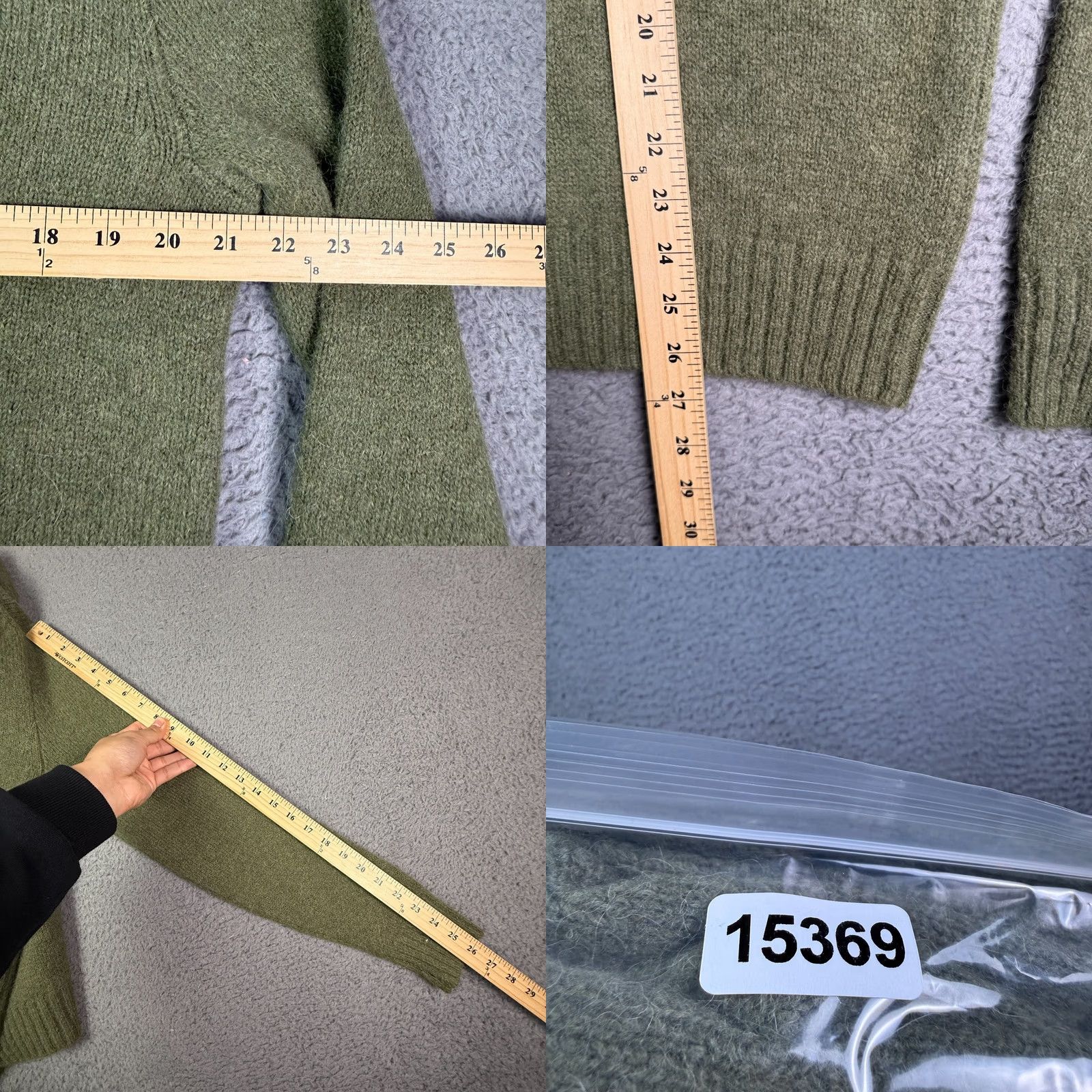 Polo Ralph Lauren Polo Ralph Lauren Sweater Mens M Green Olive Wool Alpaca Blend Crewneck Pullover Size US M / EU 48-50 / 2 - 8 Thumbnail