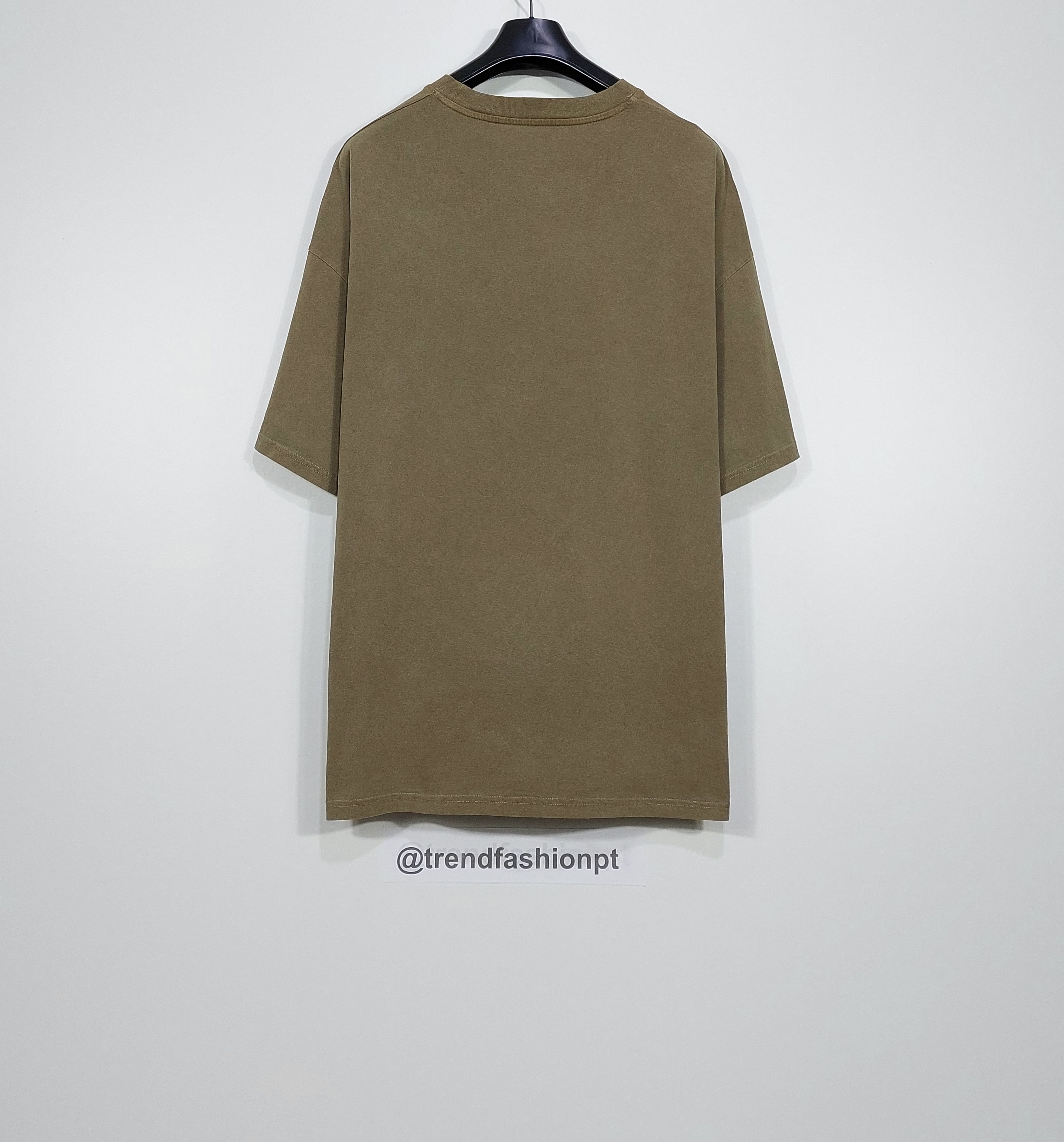 Martine Rose local hero patch cotton tshirt - khaki green M Size US M / EU 48-50 / 2 - 10 Thumbnail