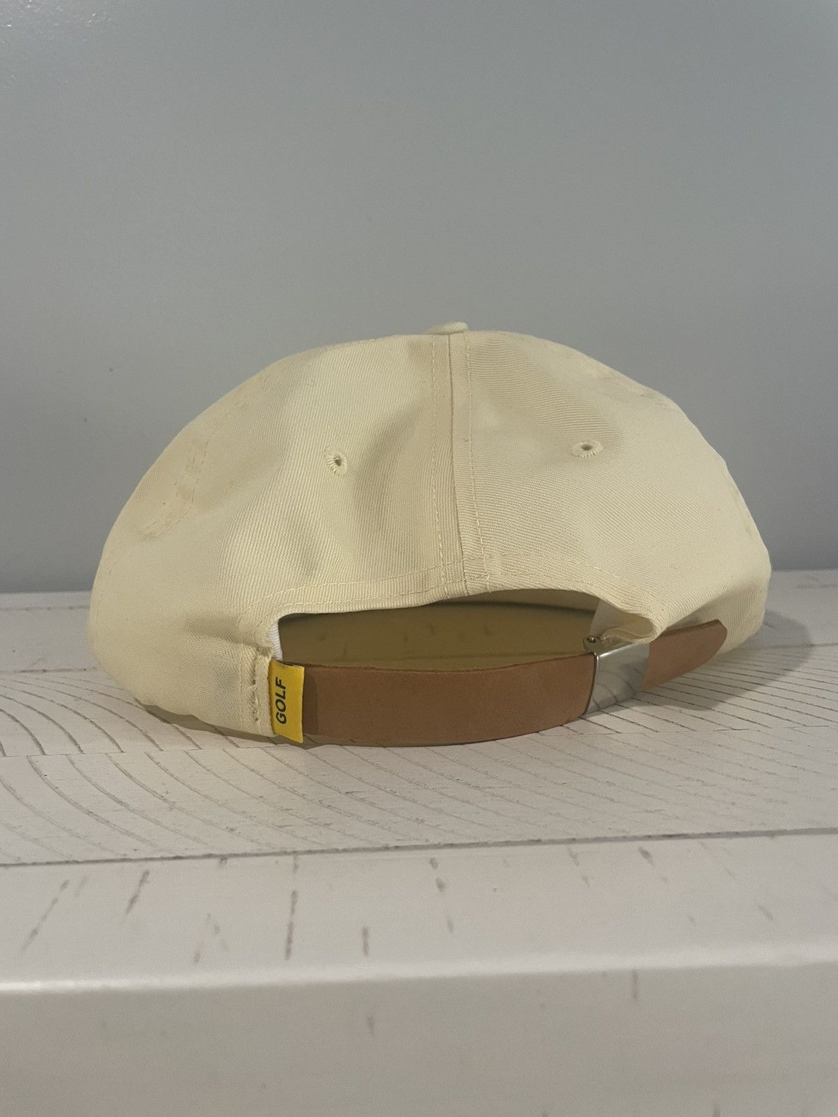 Golf Wang × Tyler The Creator Golf Wang Flower Boy Hat Cream Size ONE SIZE - 2 Thumbnail