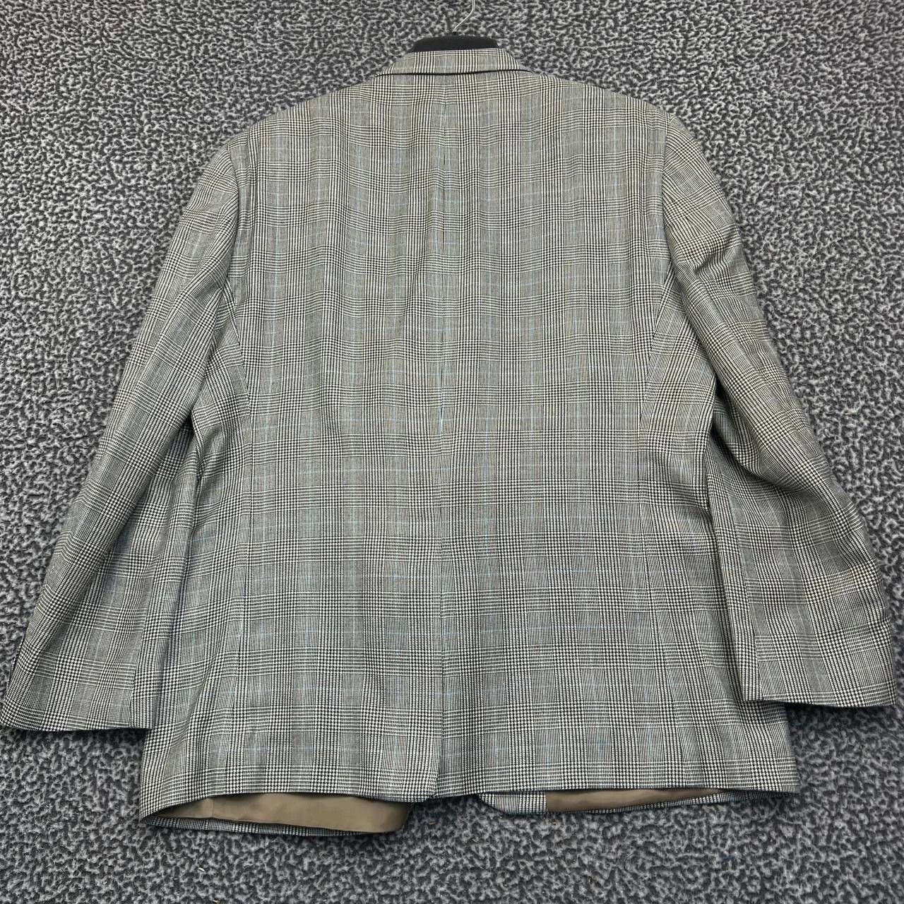 Lauren Ralph Lauren Lauren Ralph Lauren Blazer Men 48R Plaid 2 Button Silk Wool Size 48R - 2 Thumbnail