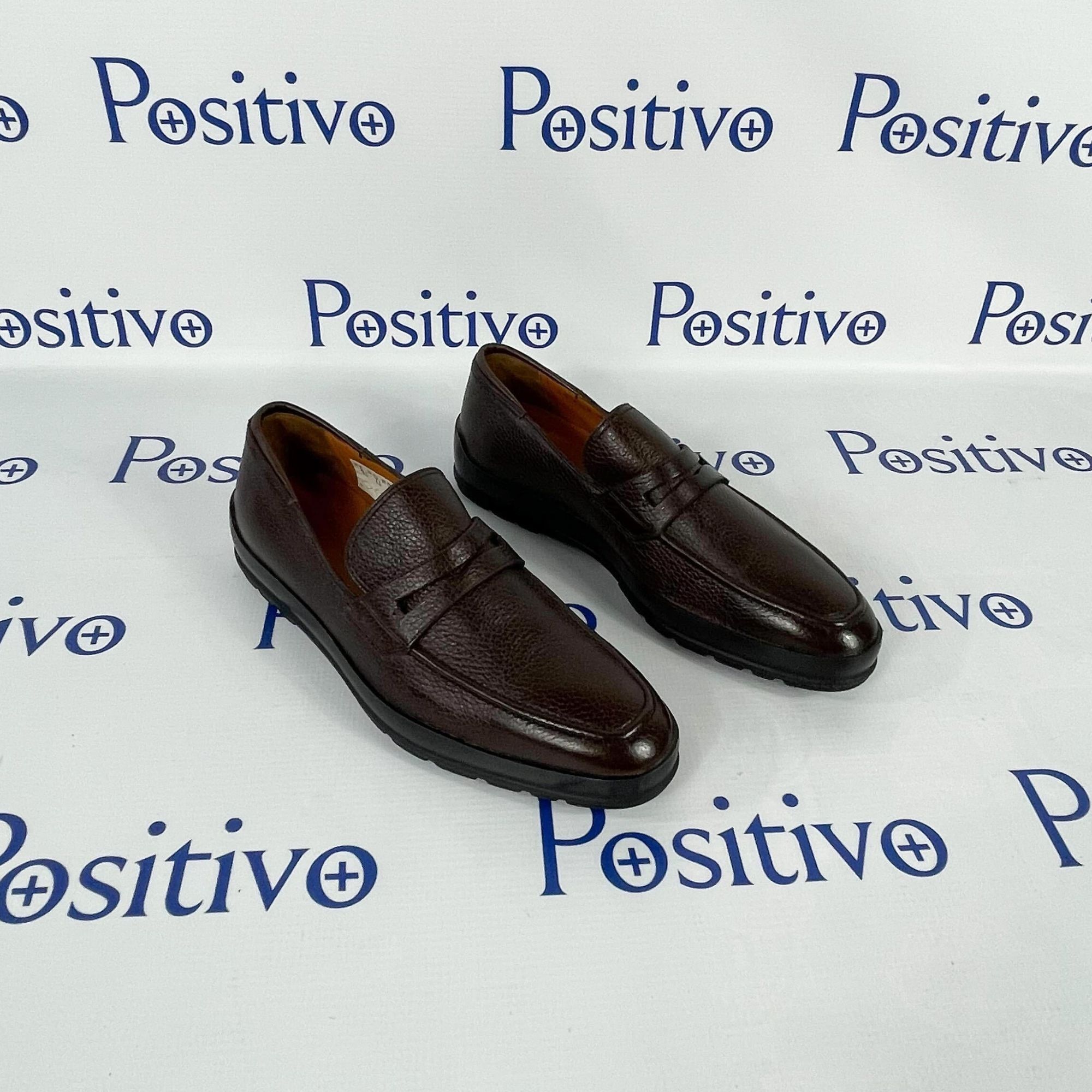 Bally Bally Relon Brown Grained Leather Loafers US 6 EEE Size US 6 / EU 39 - 4 Thumbnail
