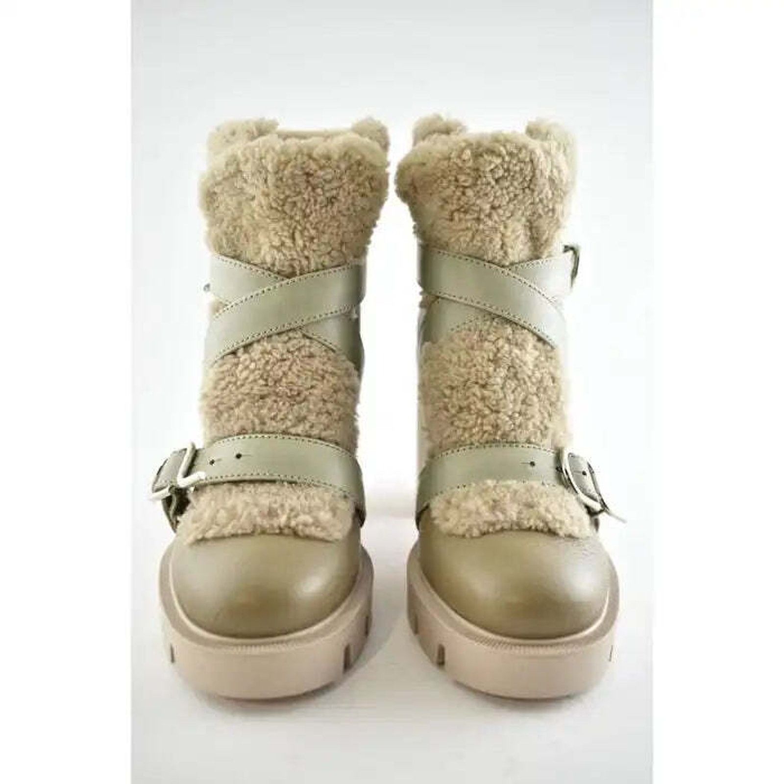 Christian Louboutin Christian Louboutin Pole Chic 70 Champignon Leather Size US 9 / IT 39 - 6 Thumbnail