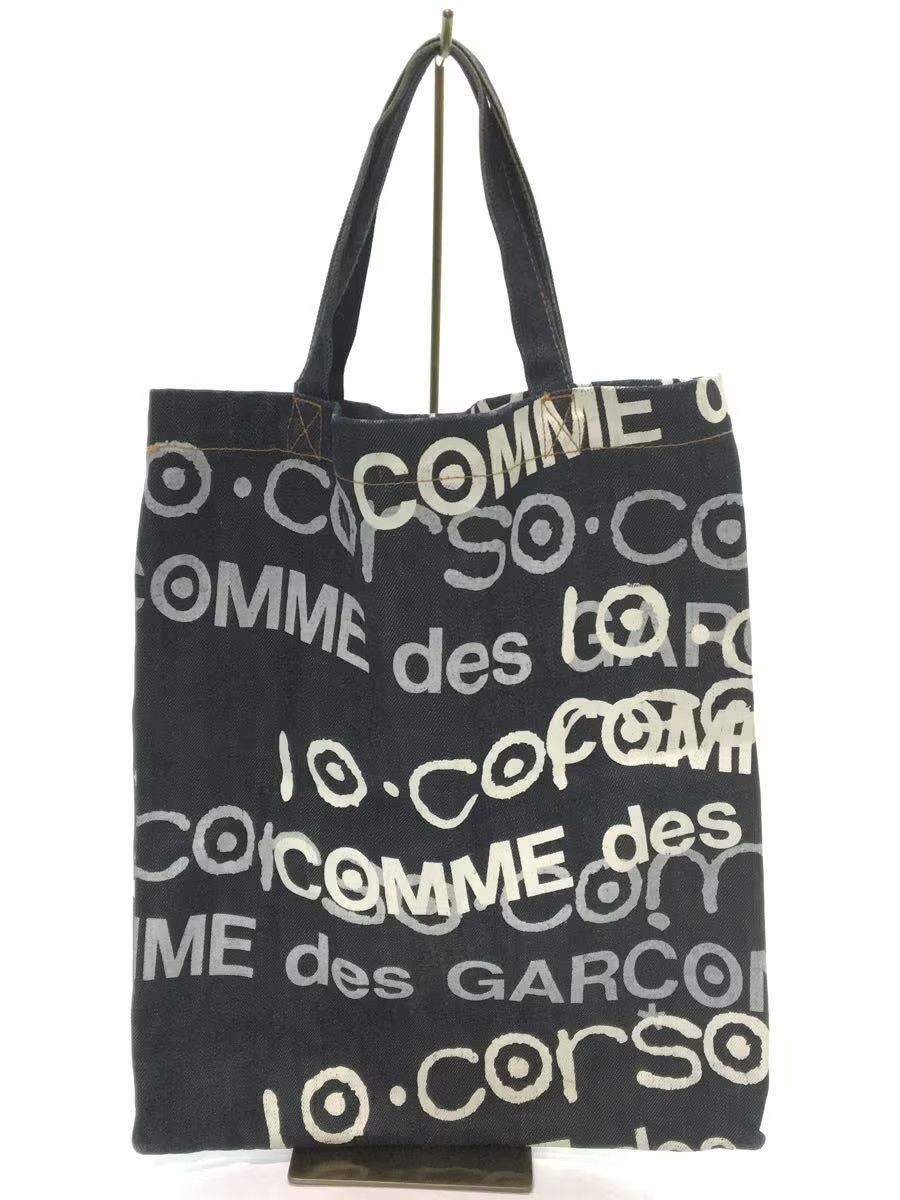 Comme des Garcons × Junya Watanabe All Over Logo Denim Tote Bag Size ONE SIZE - 3 Thumbnail