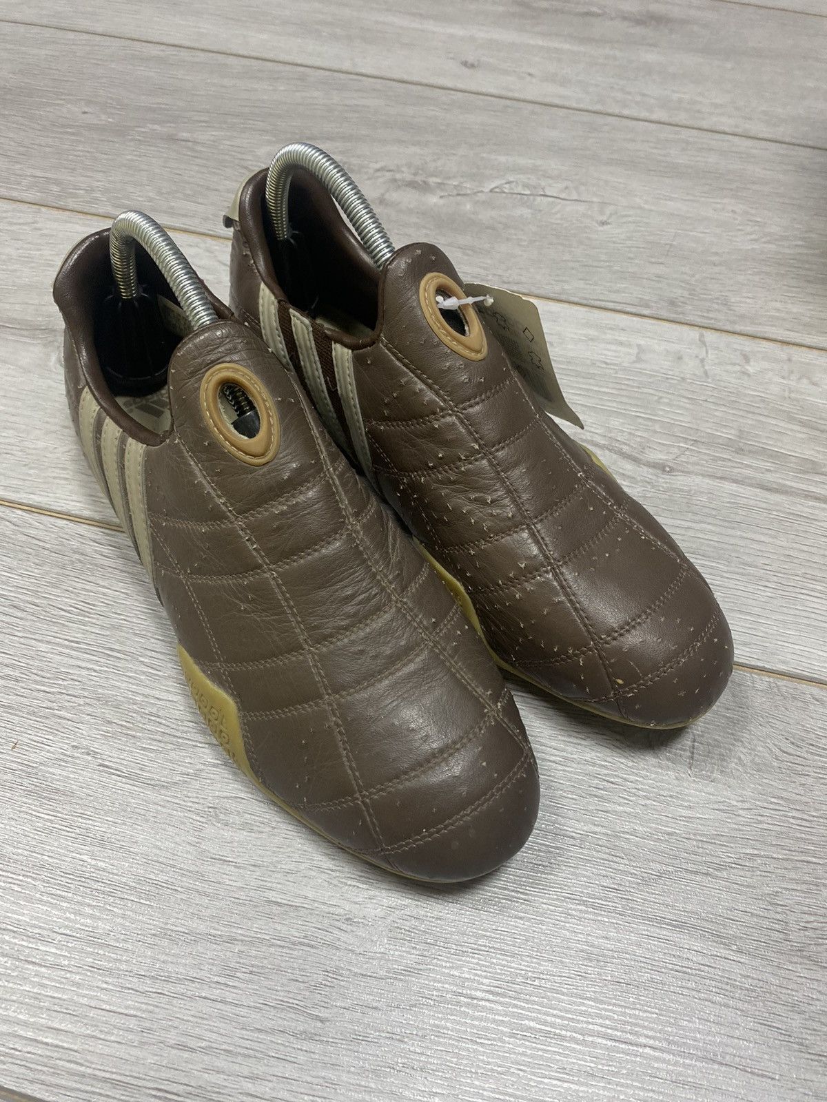 Adidas Adidas Chen tao vintage leather trainers three stripes Size US 9 / IT 39 - 2 Thumbnail