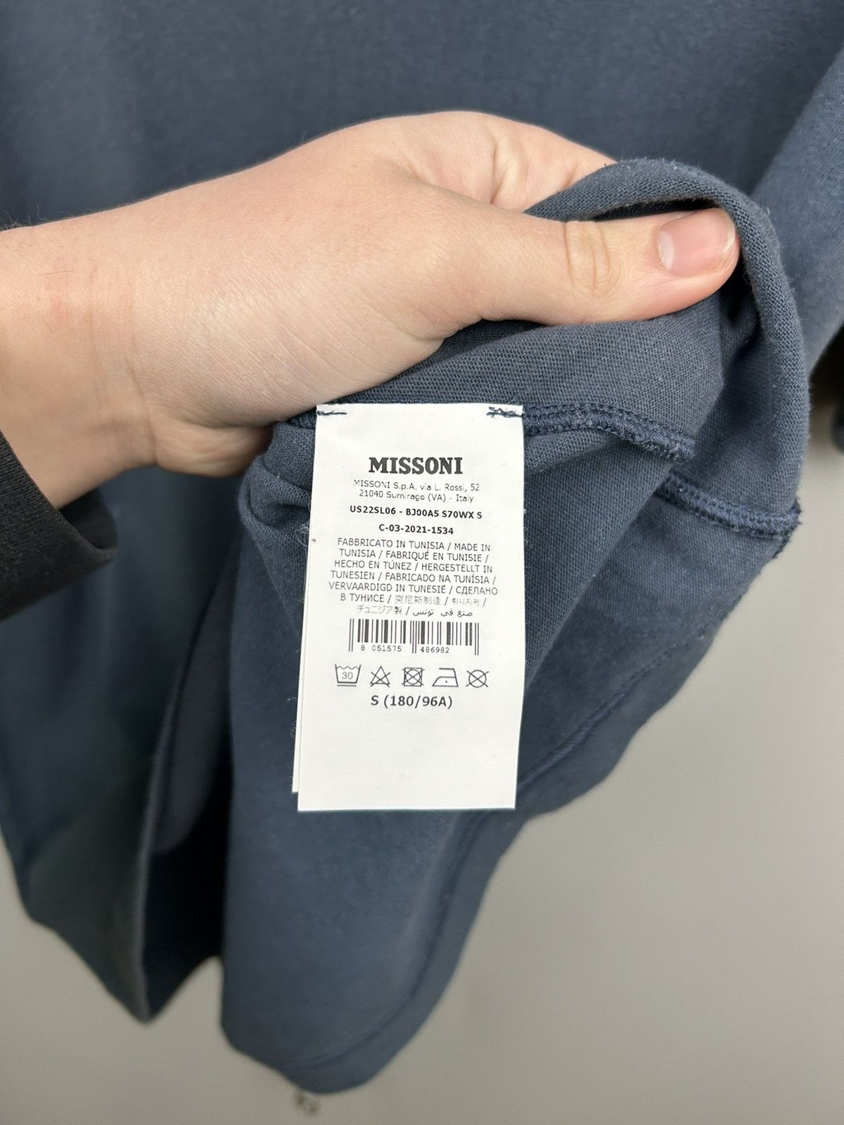 Missoni Vintage Missoni T shirt Size US M / EU 48-50 / 2 - 12 Thumbnail