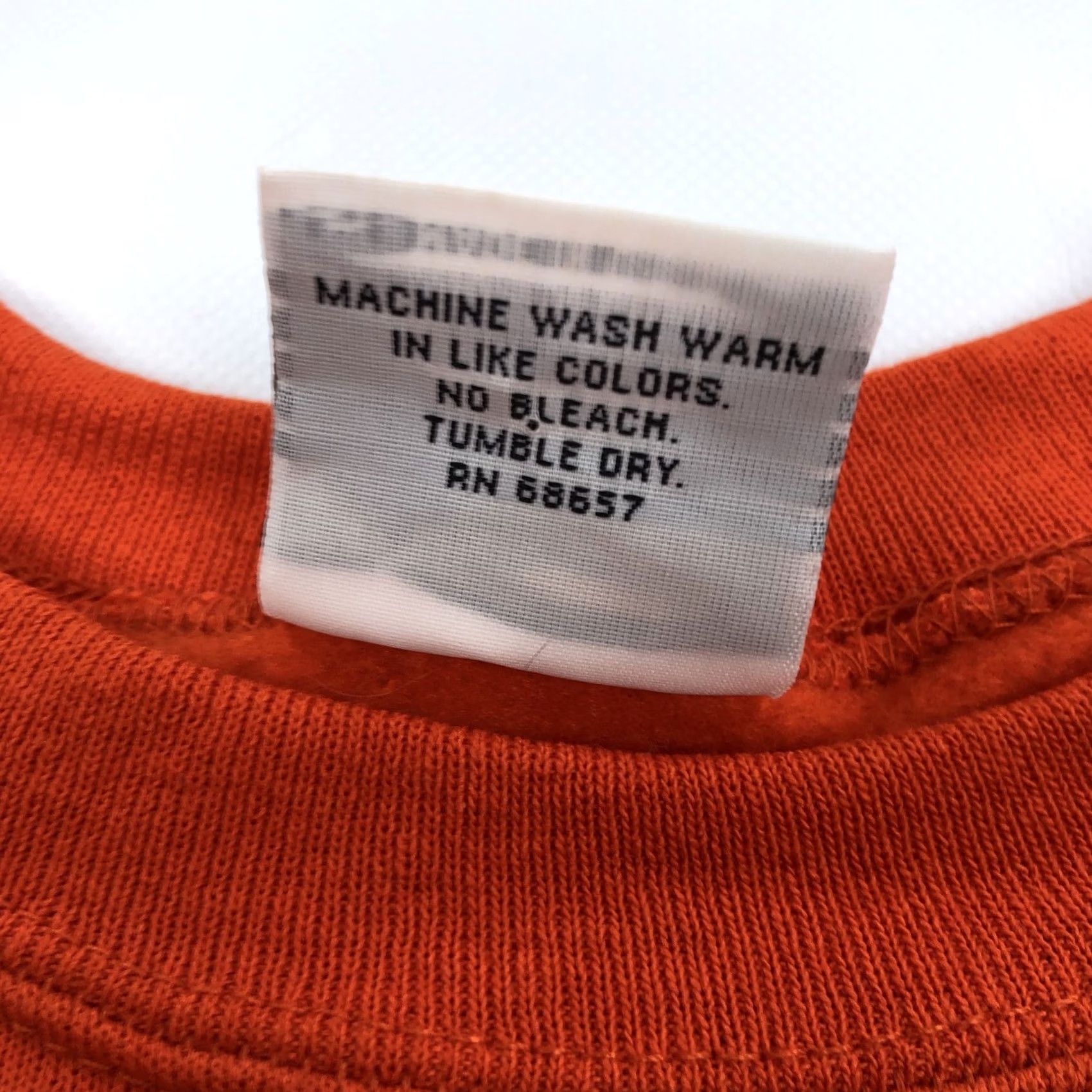 Vintage VINTAGE The Cotton Exchange Virginia Football Sweatshirt Mens XL Orange Crew Neck Size US XL / EU 56 / 4 - 4 Thumbnail