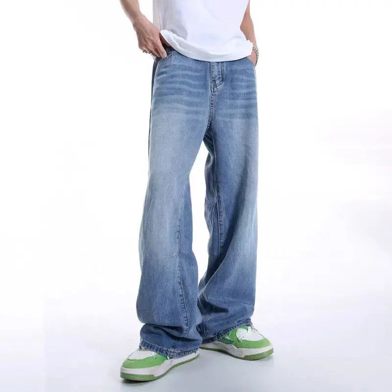 Japanese Brand × Jean Casual Light Blue Harajuku Jeans Size US 33 - 3 Thumbnail